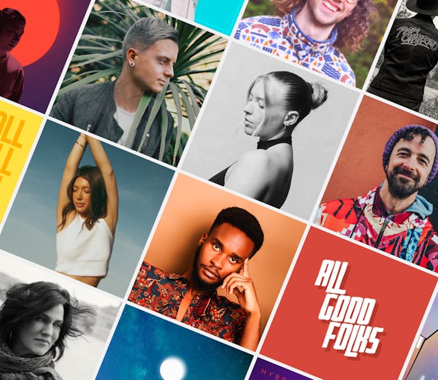 Browse music library