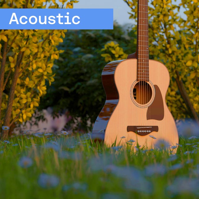 Free acoustic music cover image