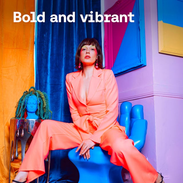 Bold and vibrant