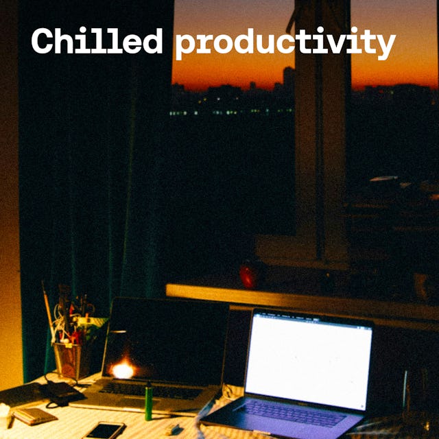 Chilled Productivity cover image
