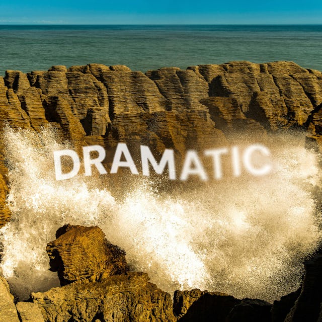Free dramatic music cover image