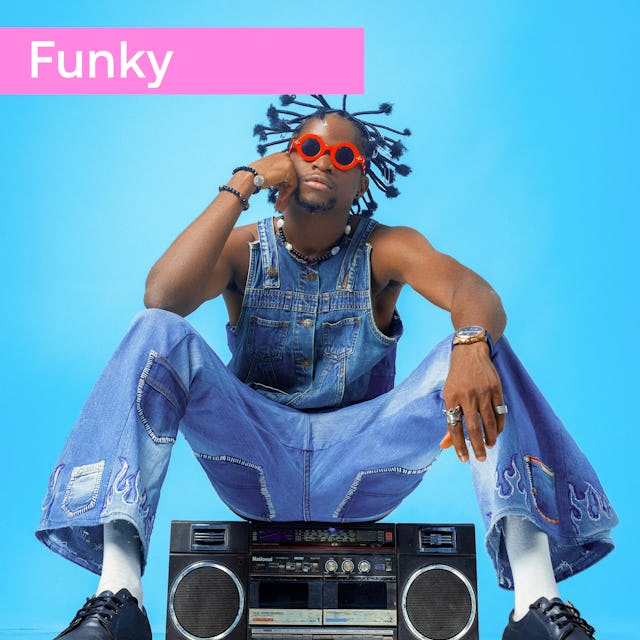 Free funky music cover image