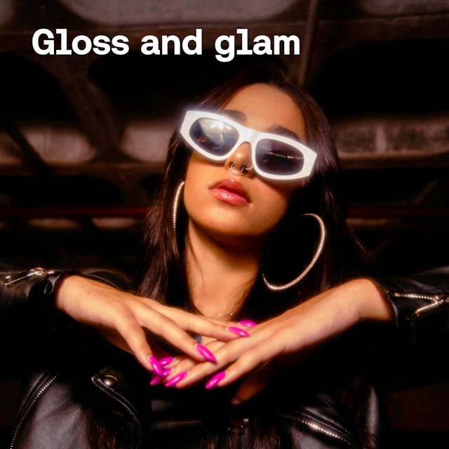 Free "gloss & glam" music cover image