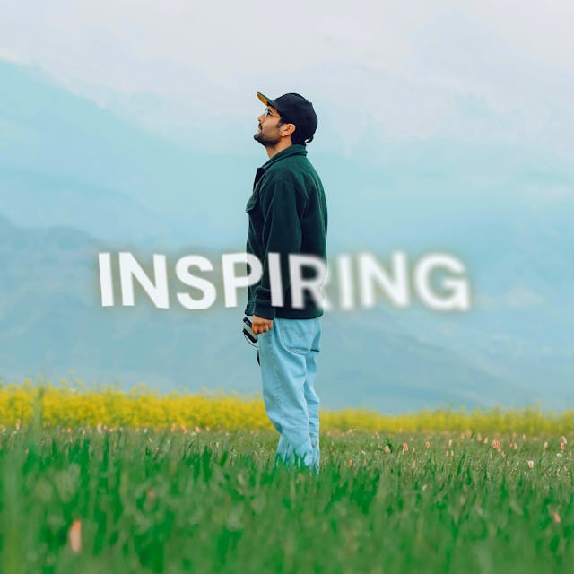 Free inspiring music cover image