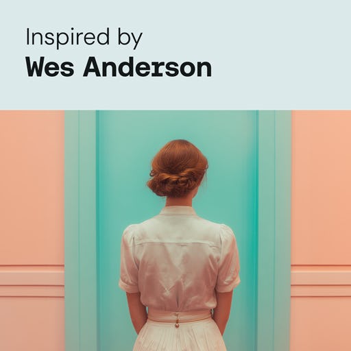 Inspired by Wes Anderson cover image