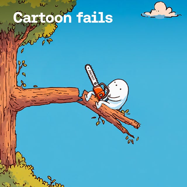 Cartoon fails cover image