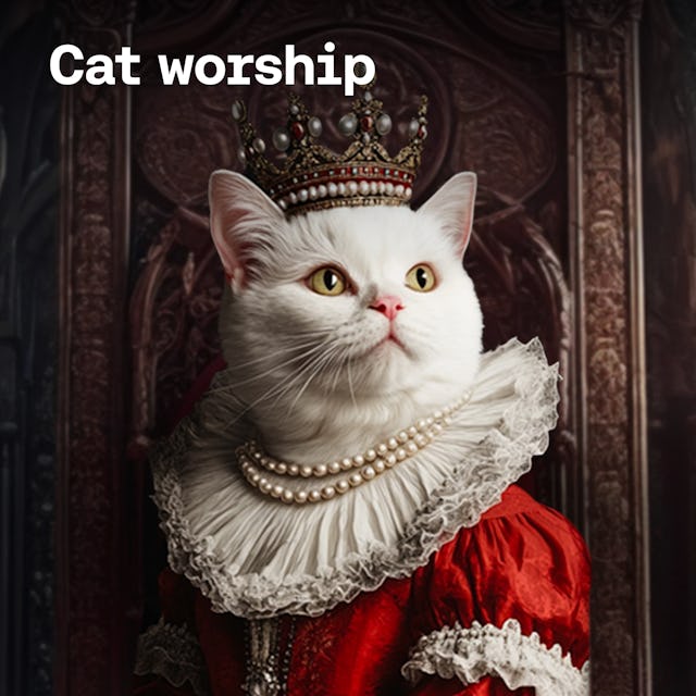Cat worship cover image