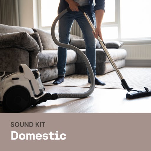 Free household and domestic sounds cover image