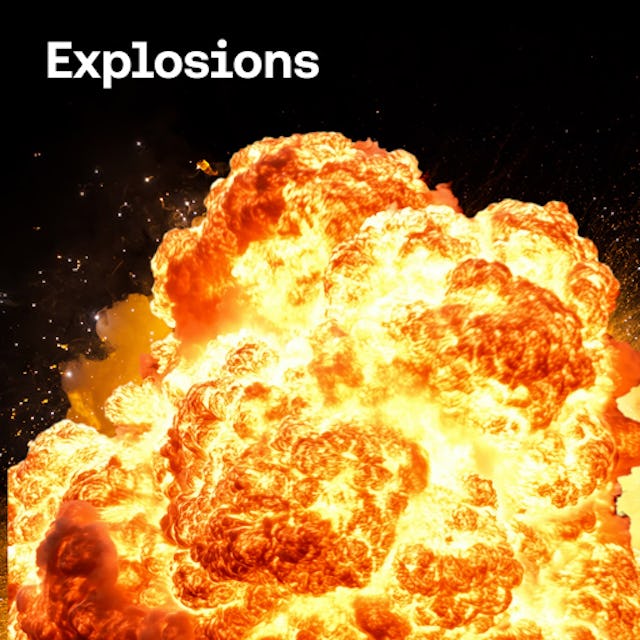 Free explosion sounds cover image