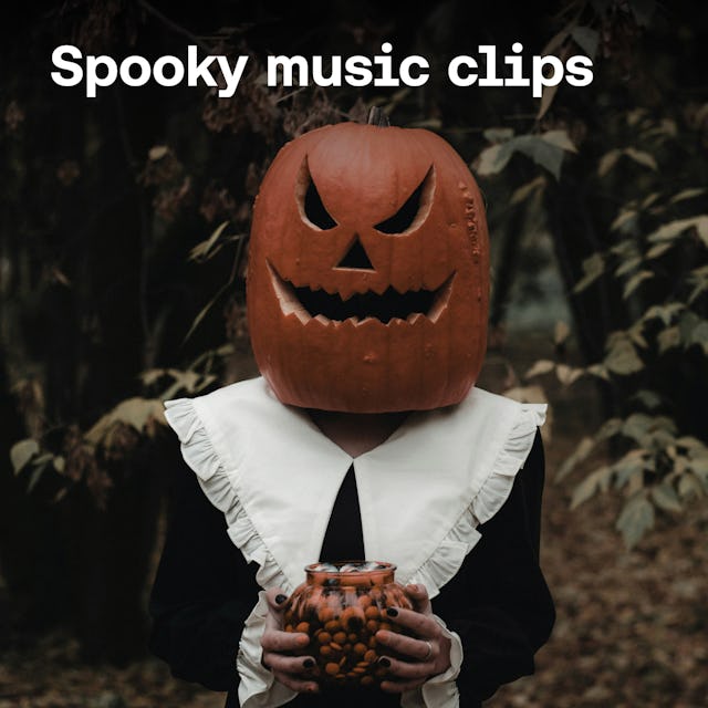 Spooky music clips cover image