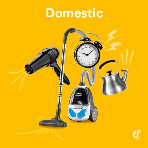 Free household and domestic sounds