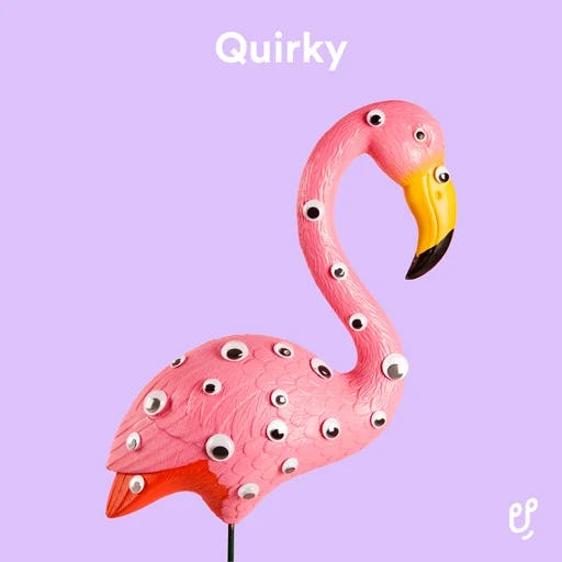 Quirky artwork