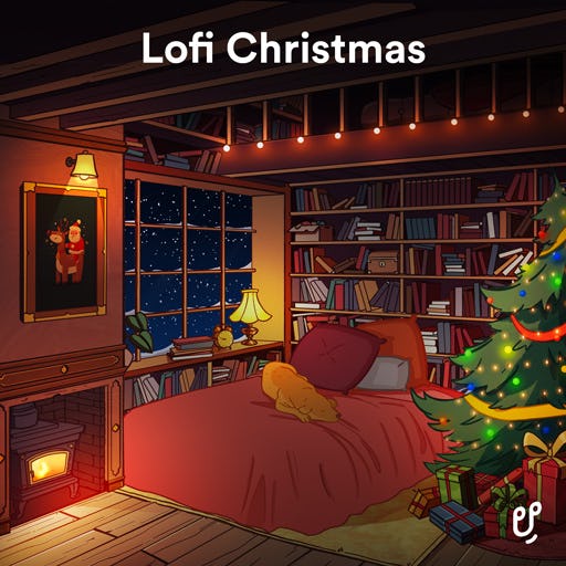 Lofi Christmas artwork