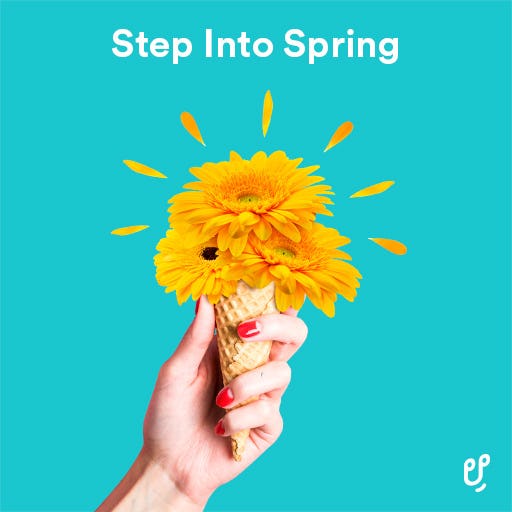 Step Into Spring artwork