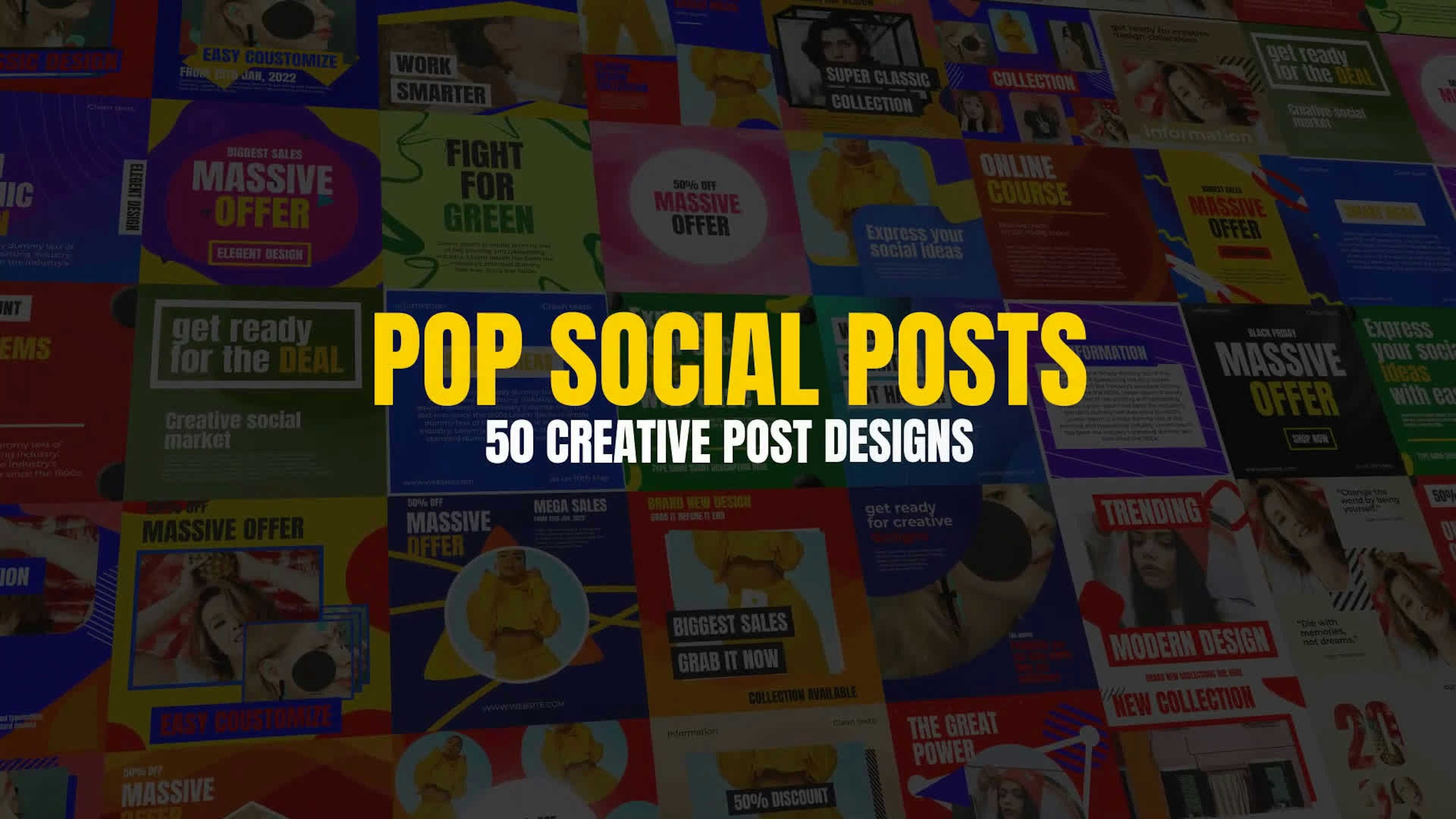 Pop Social Posts