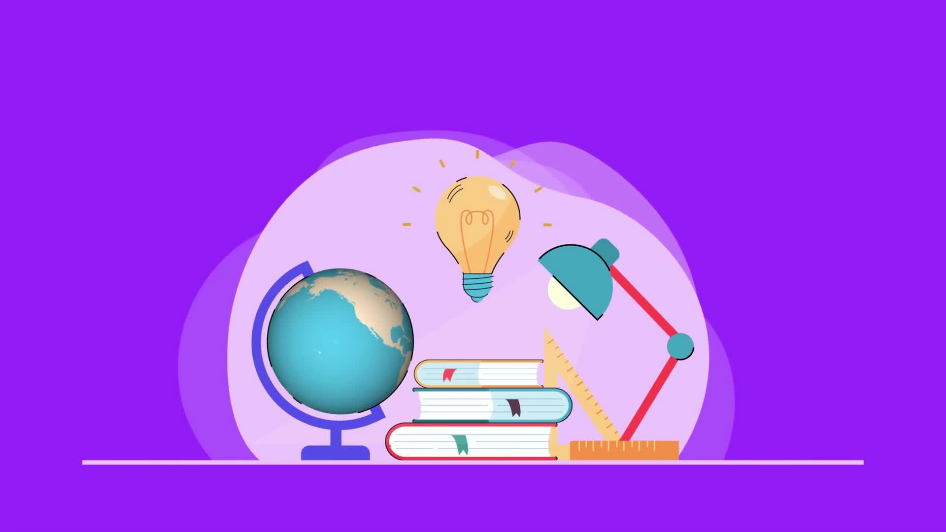 Education & Office Elements On Alpha • Motion Graphics Template • Uppbeat