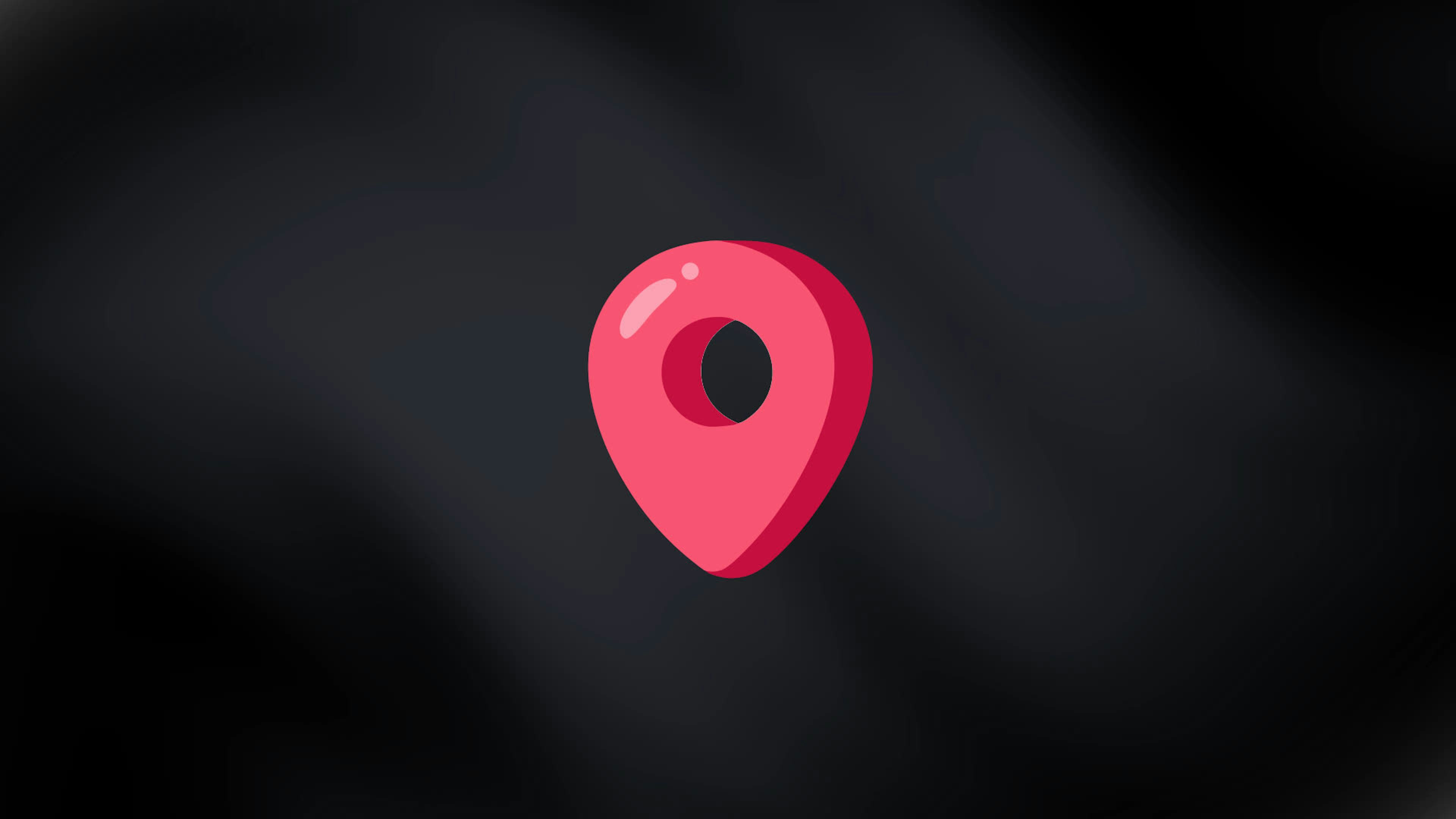 3D Location Icon Animation