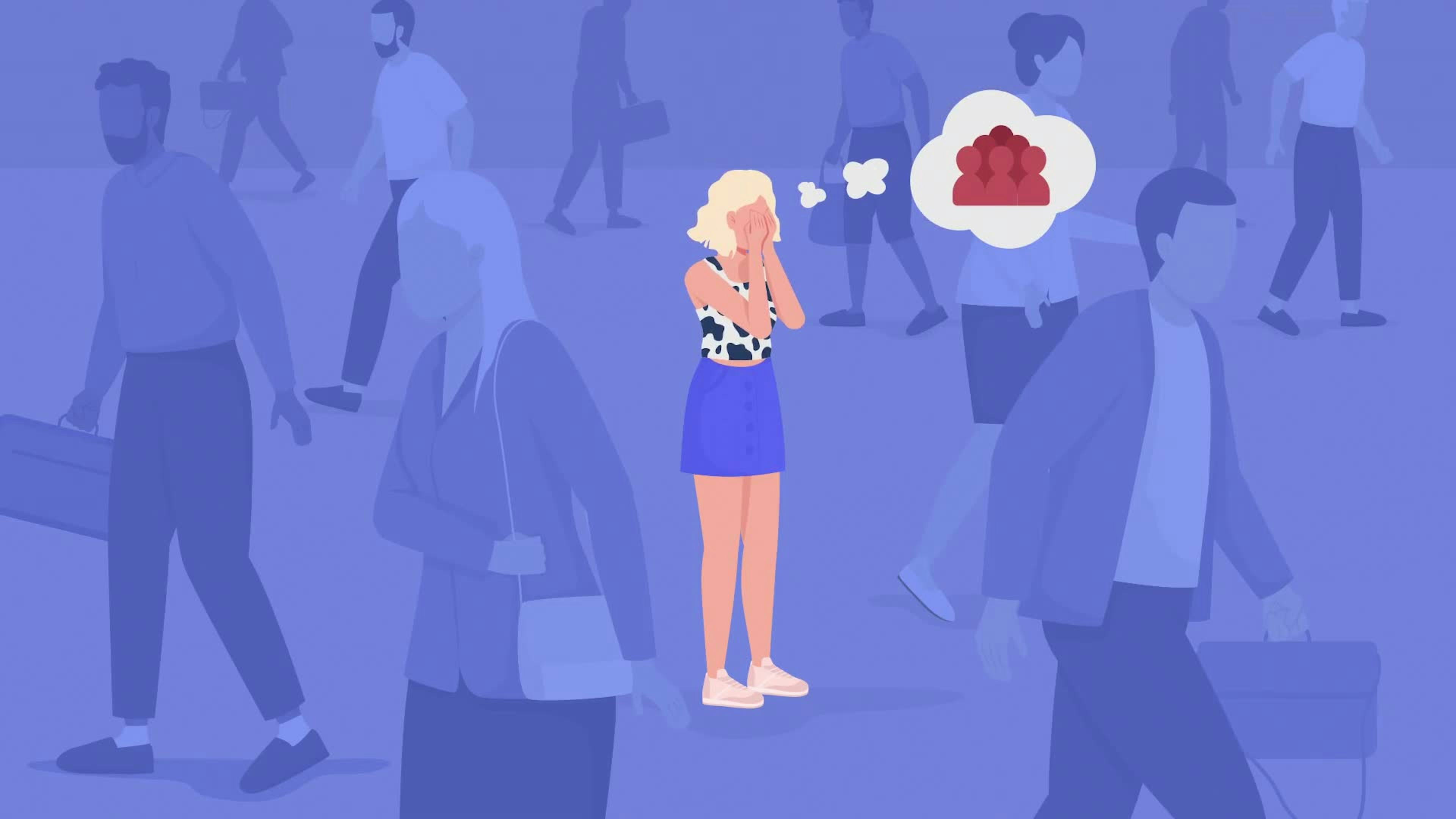 Agoraphobia Panic Attack In Crowd