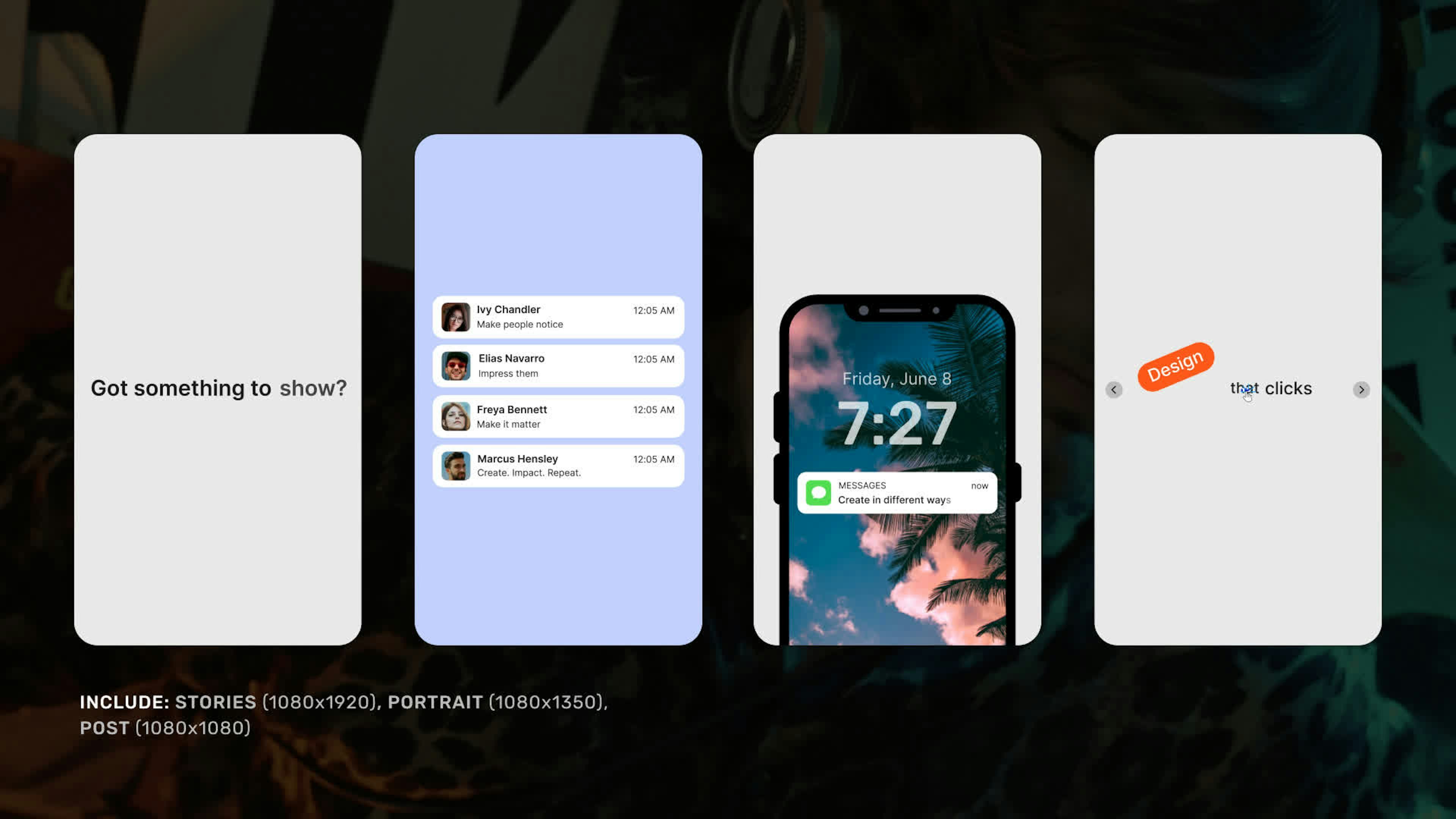 Text Alert Intro Reel