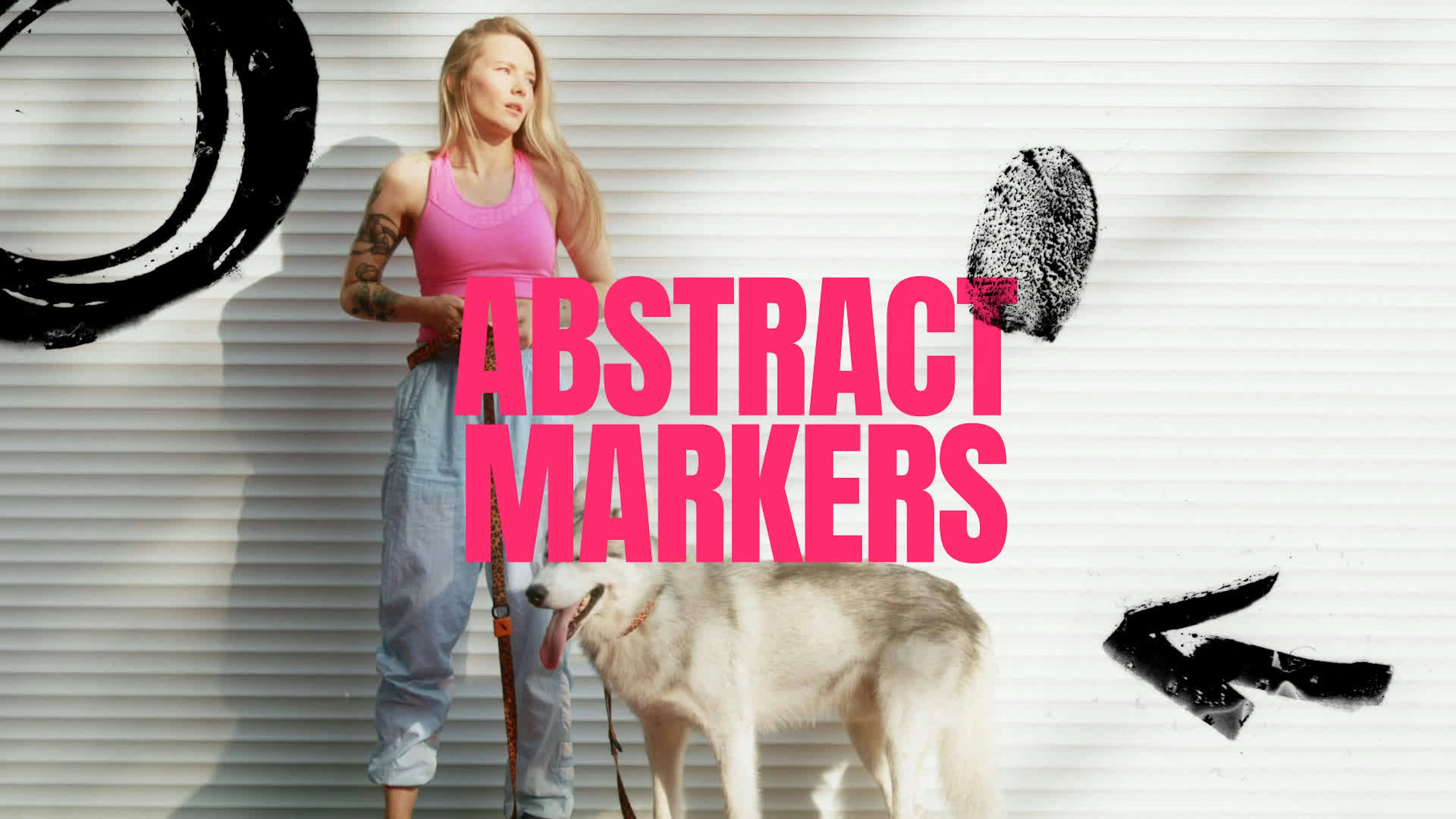 Analog Film Marker Textures