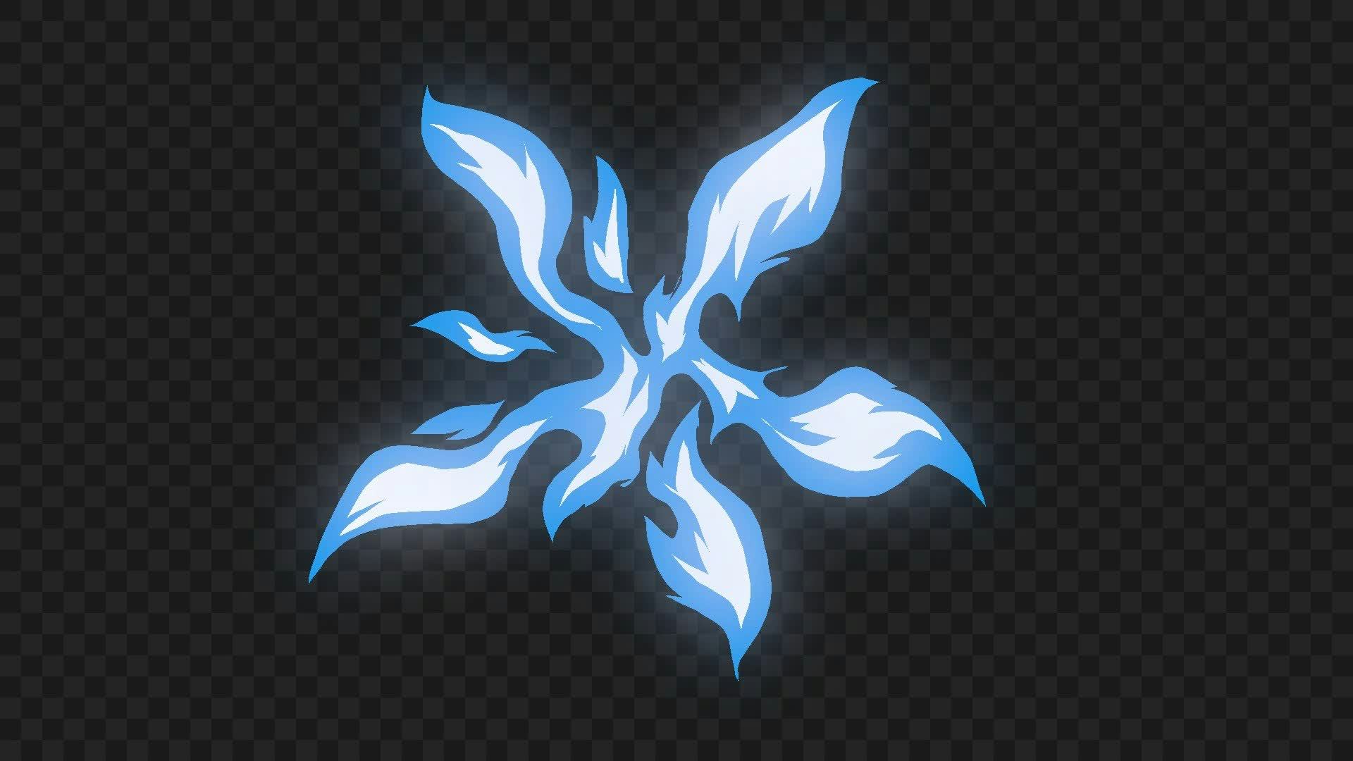 Elementanimation Creaking Blue Animated Anime Electricity Element • Motion Graphics Template ...