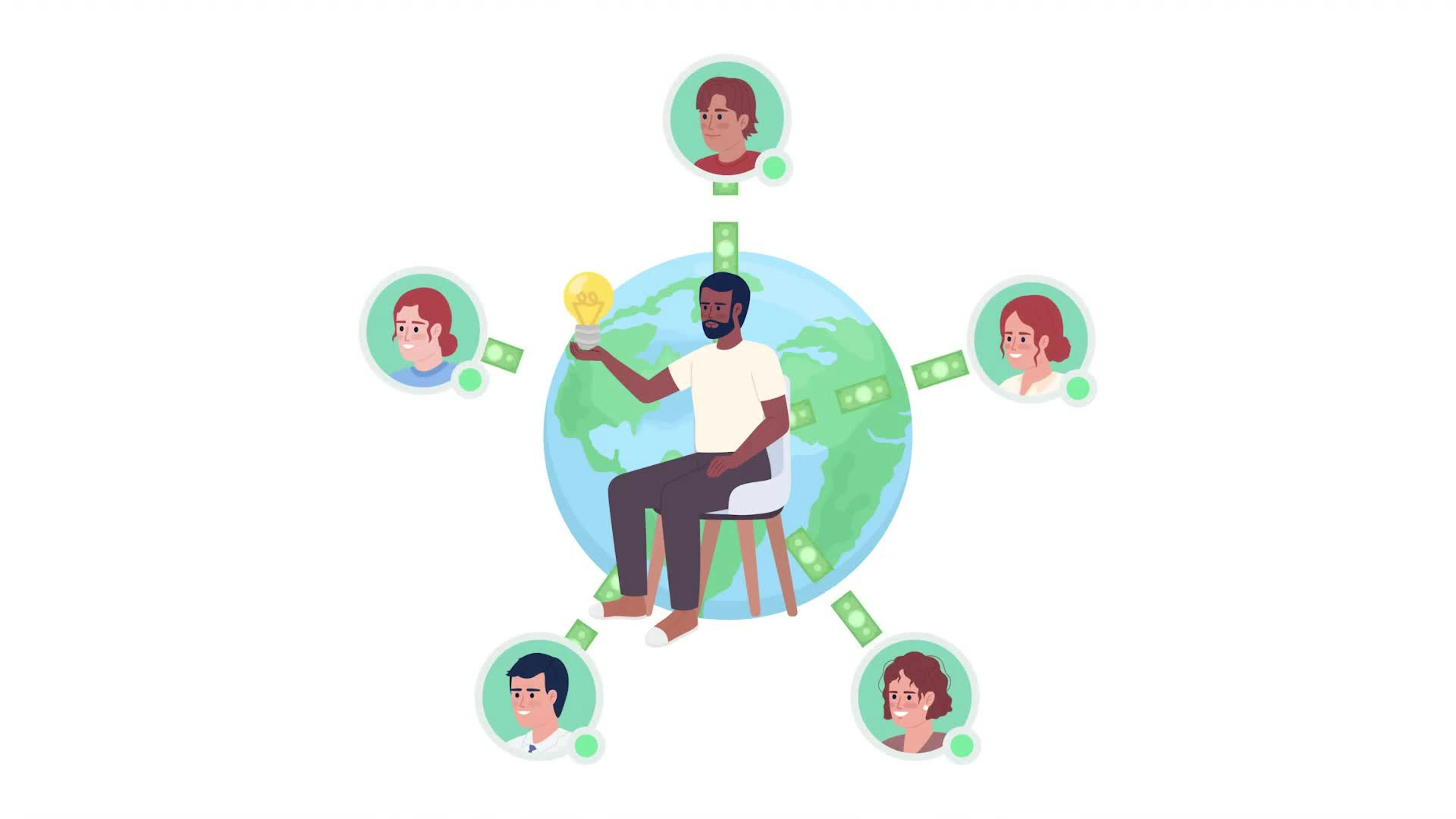 Animated Crowdfunding Startup