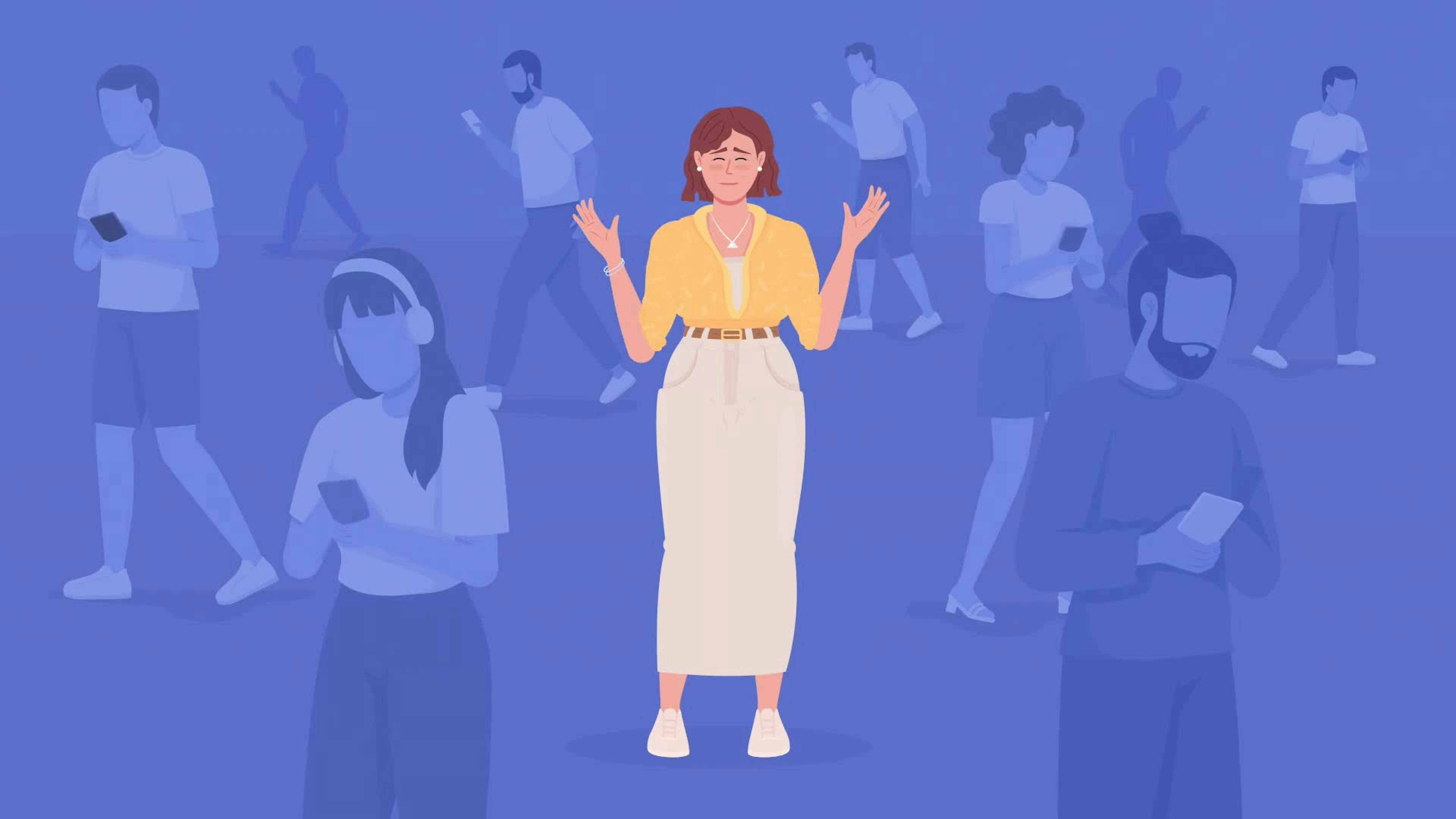 Animated Digital Detox Illustration