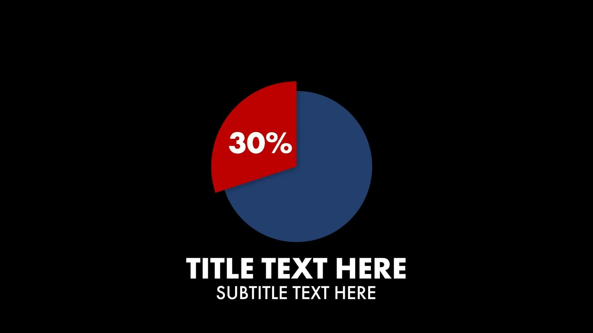 Animated Infographics Pie Chart Percentage • Free Premiere Pro Template ...