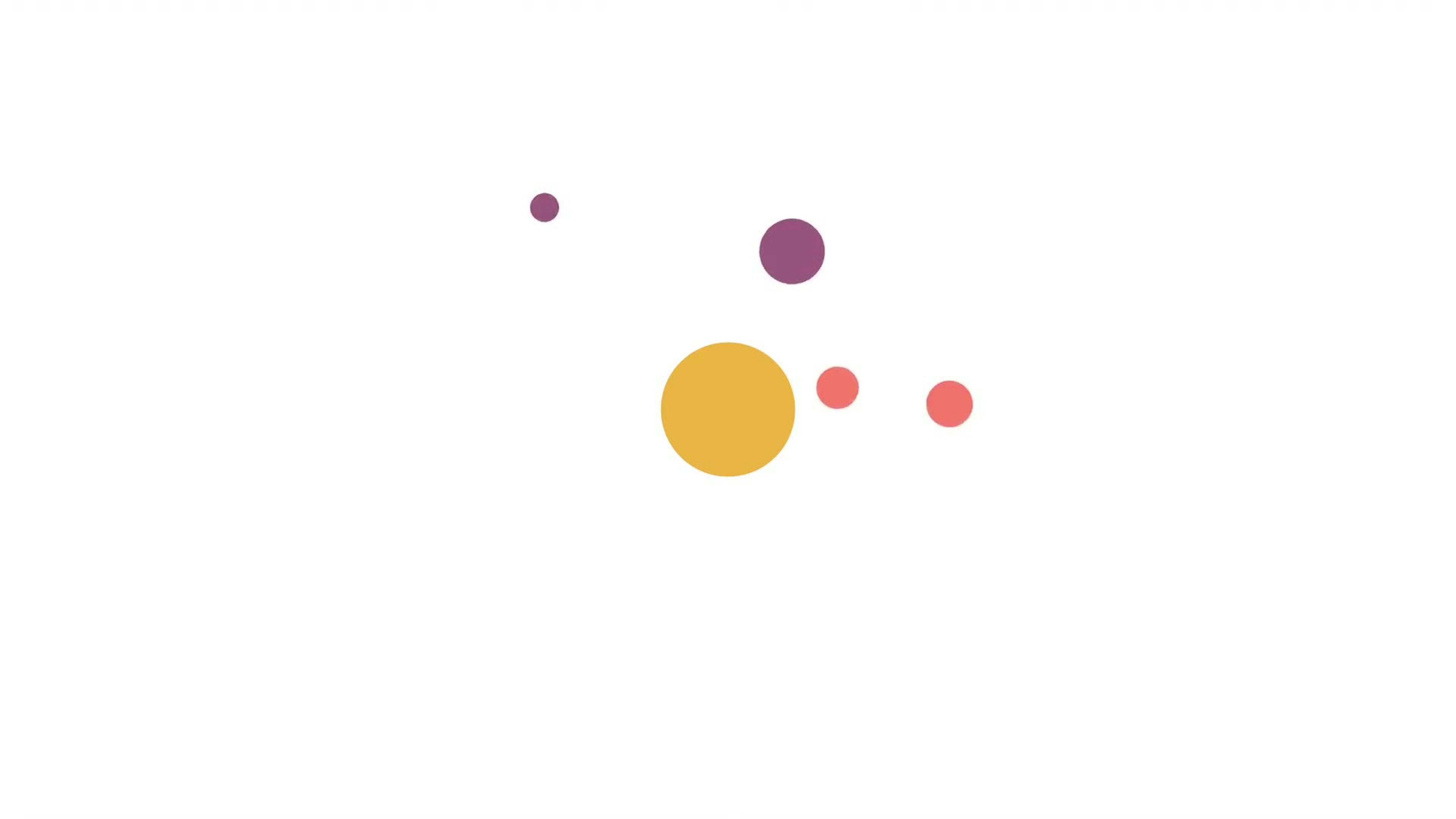 Animated Random Dots Spin Indicator