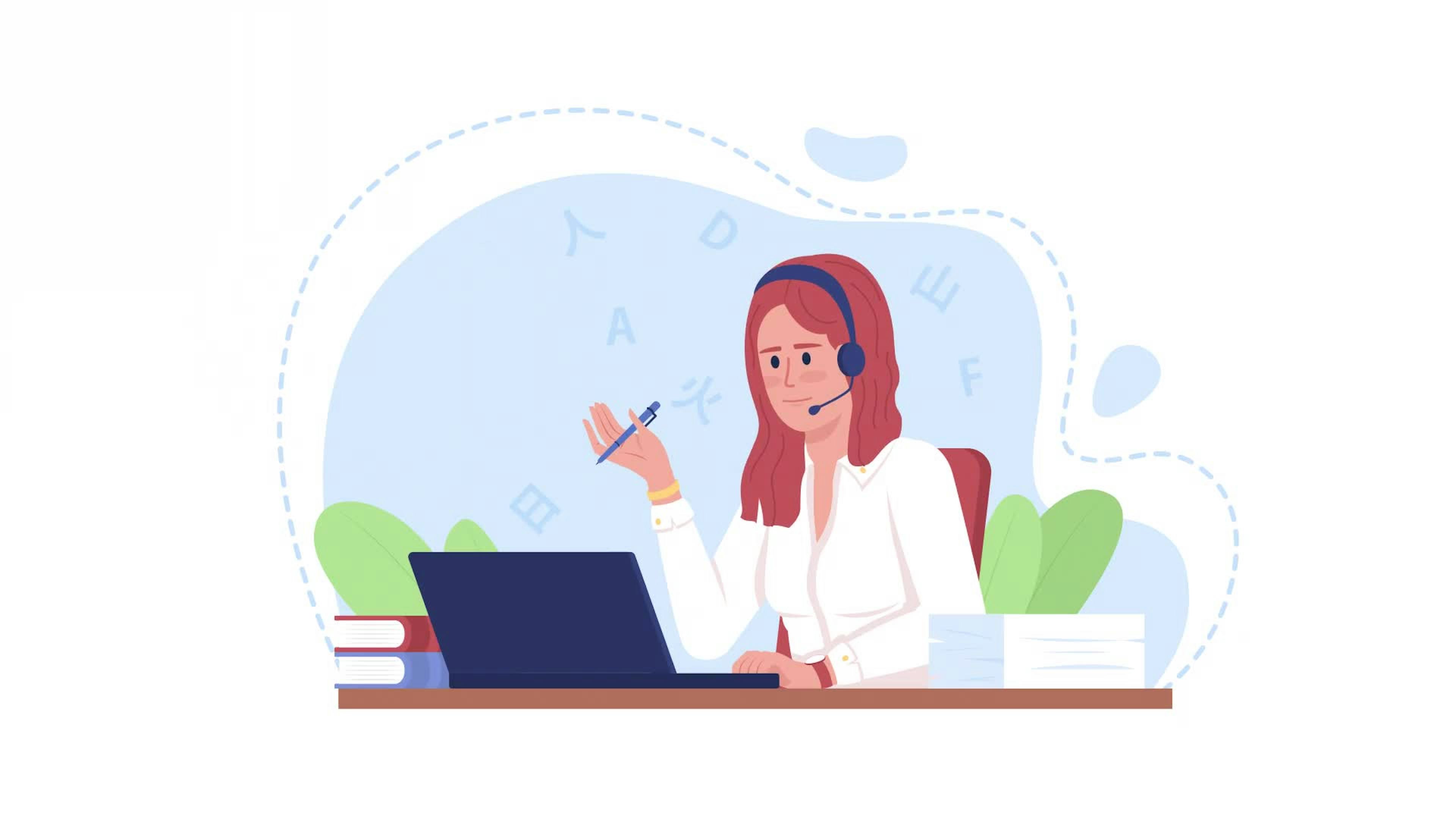 Animated Translation Concept