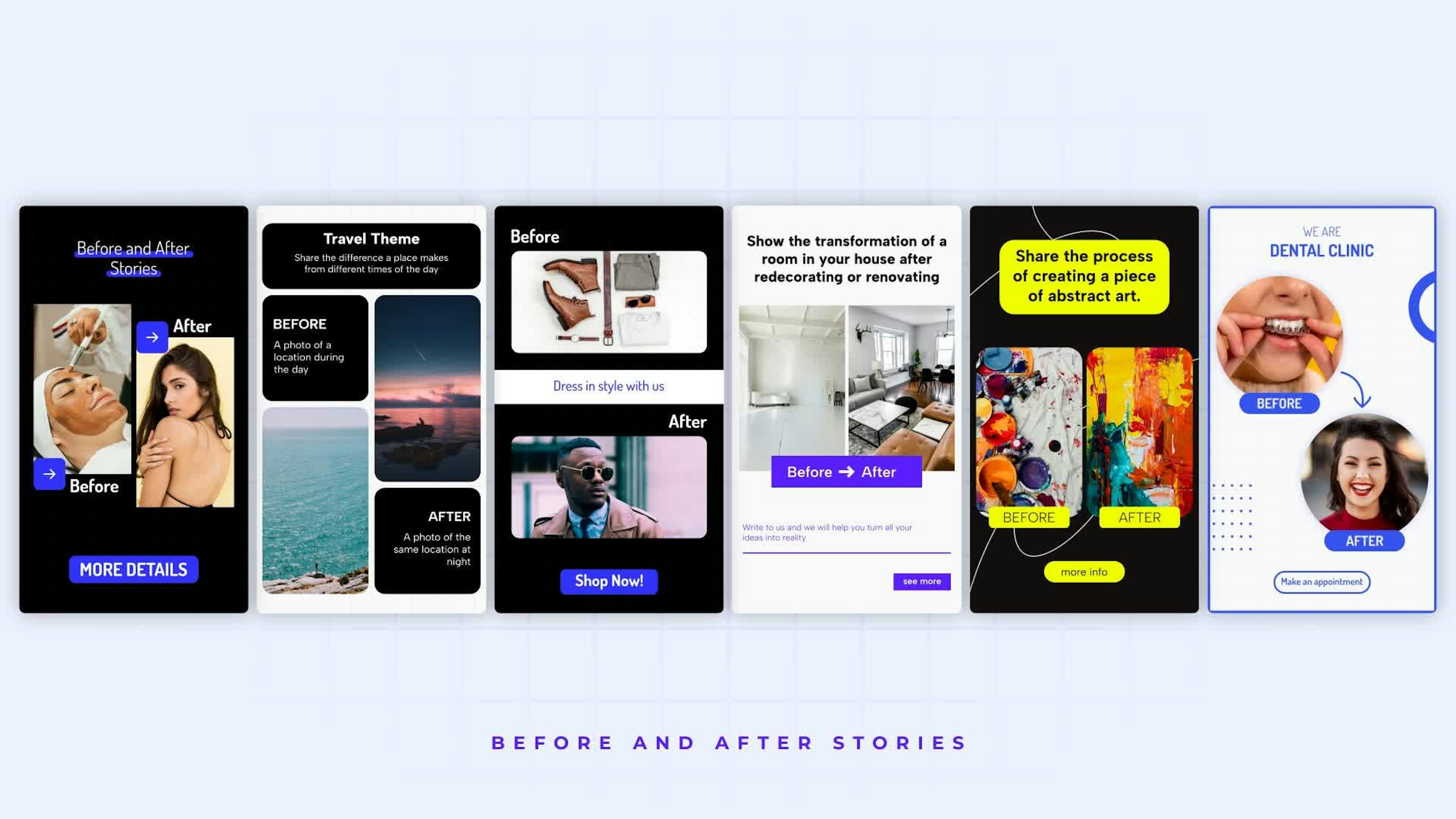 Before and After Stories
