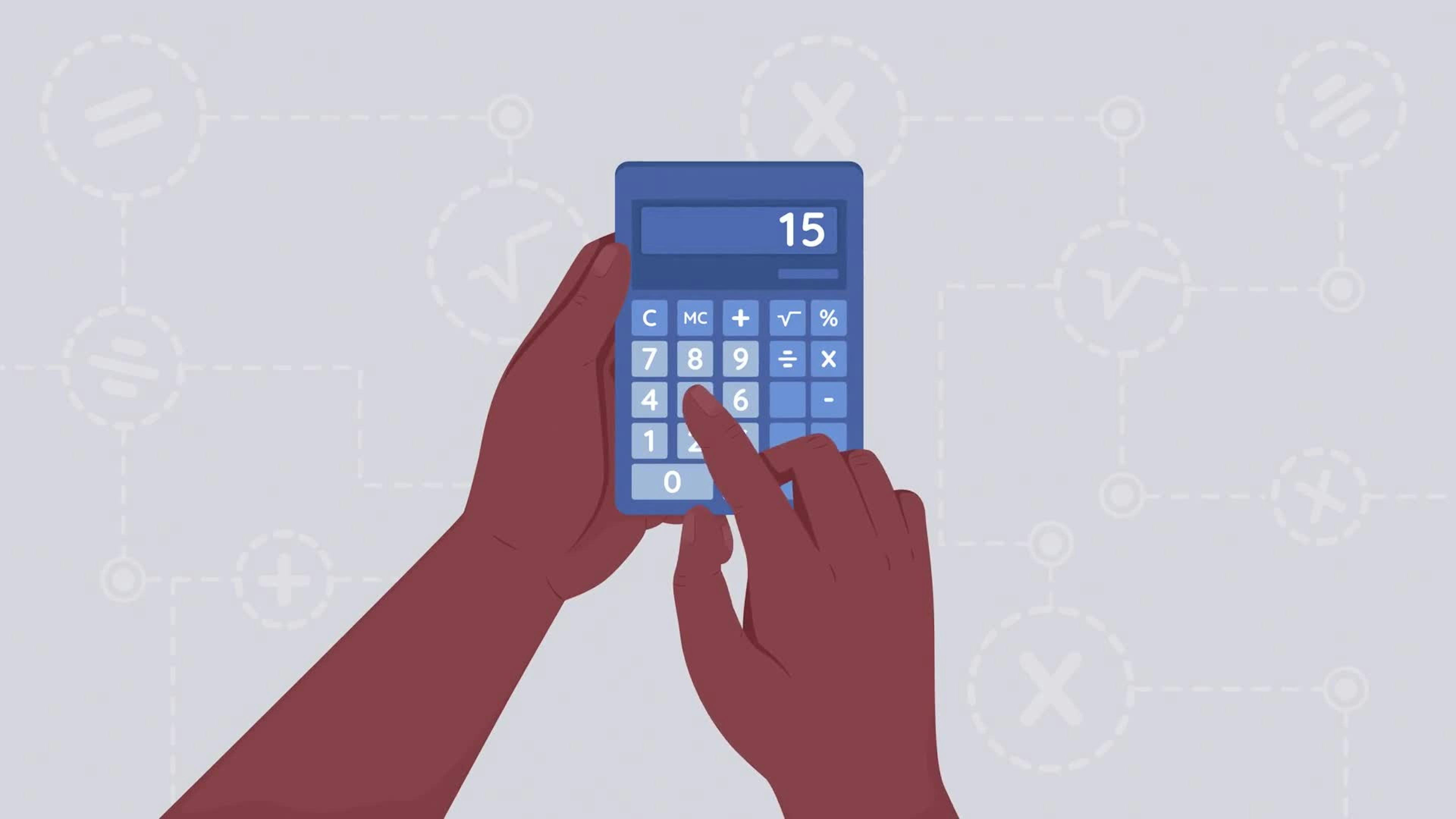 Bookkeeping With Calculator