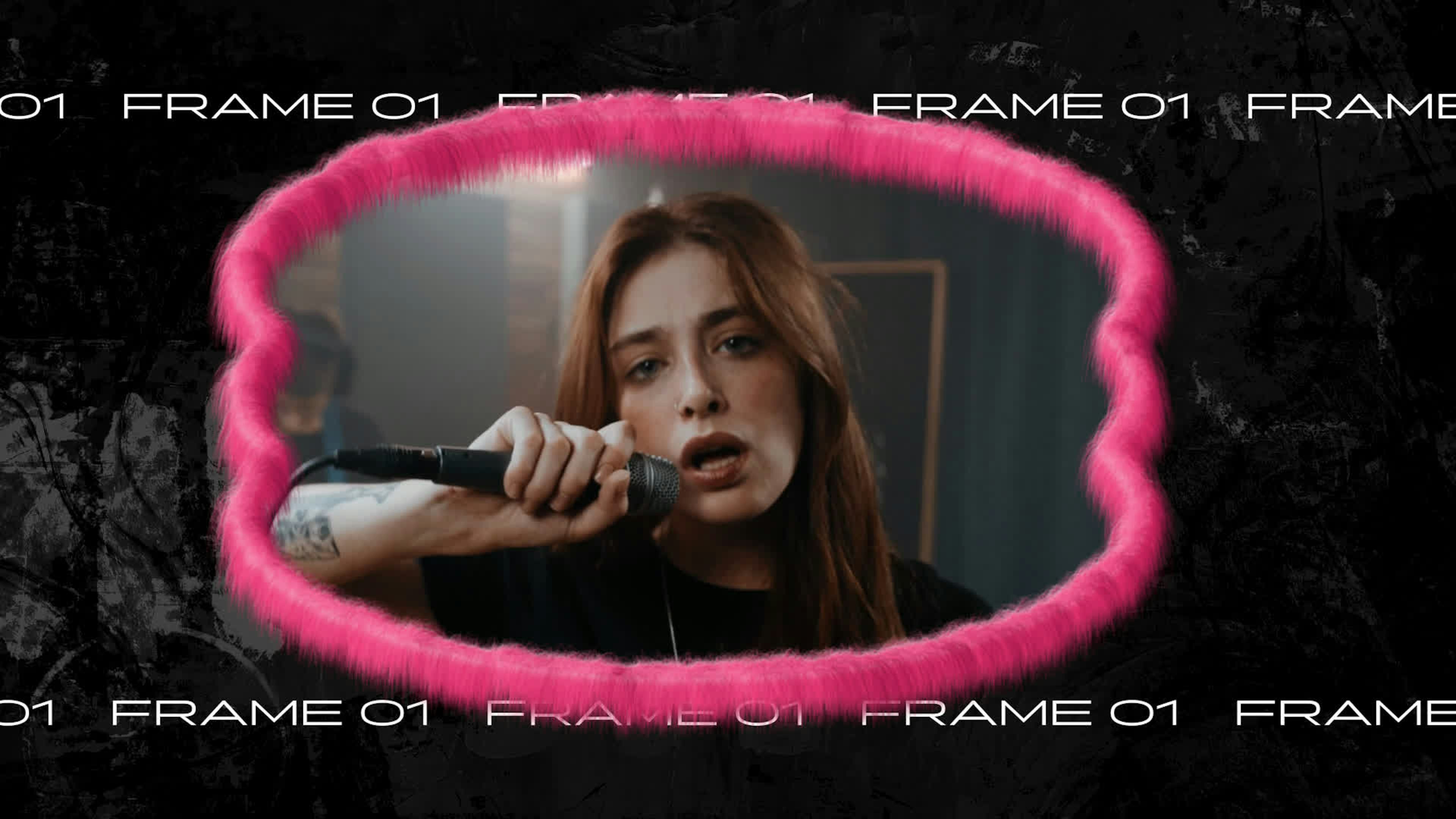 Bright Plush Frame - Magic