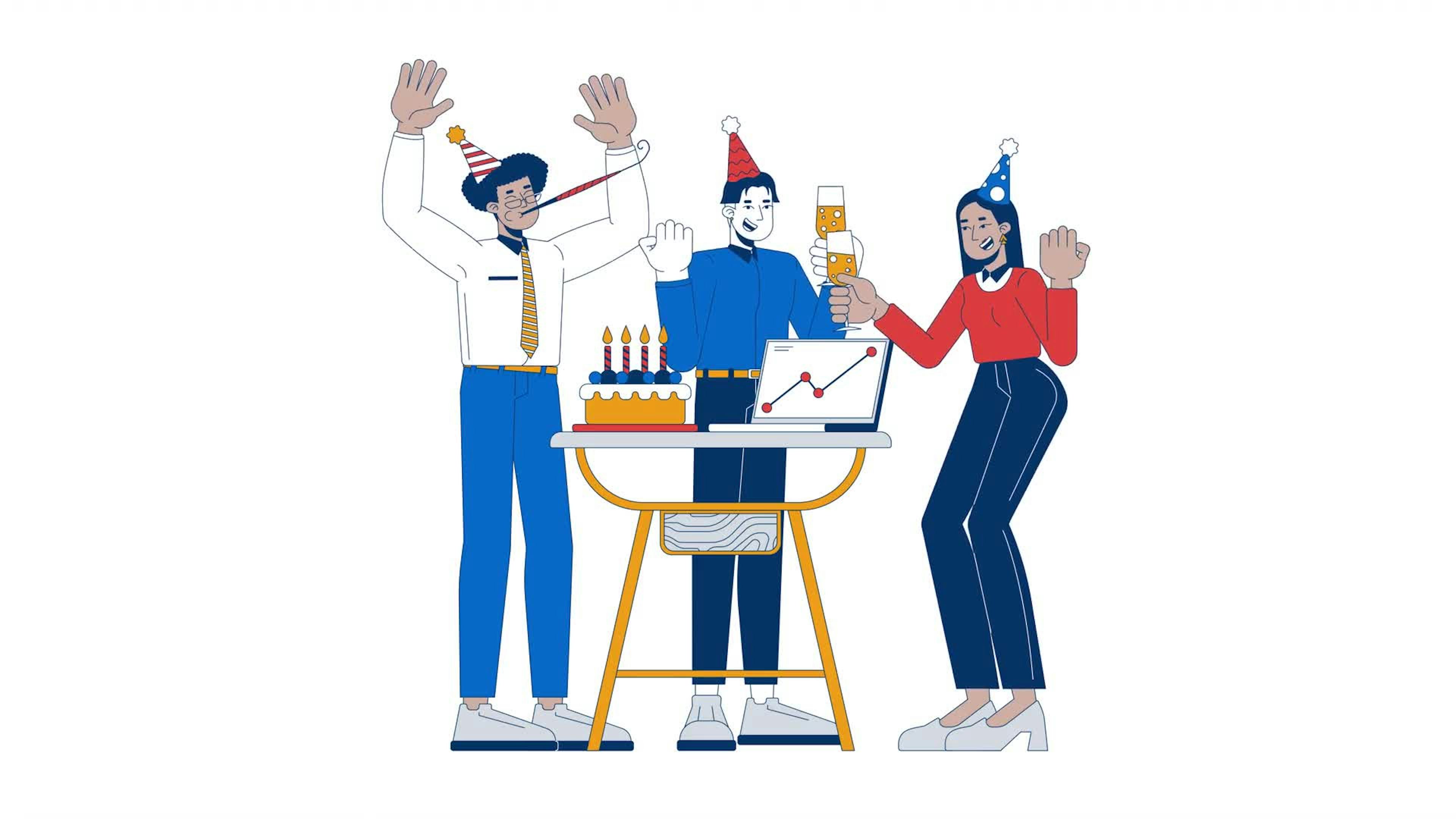 Celebrating Company Success