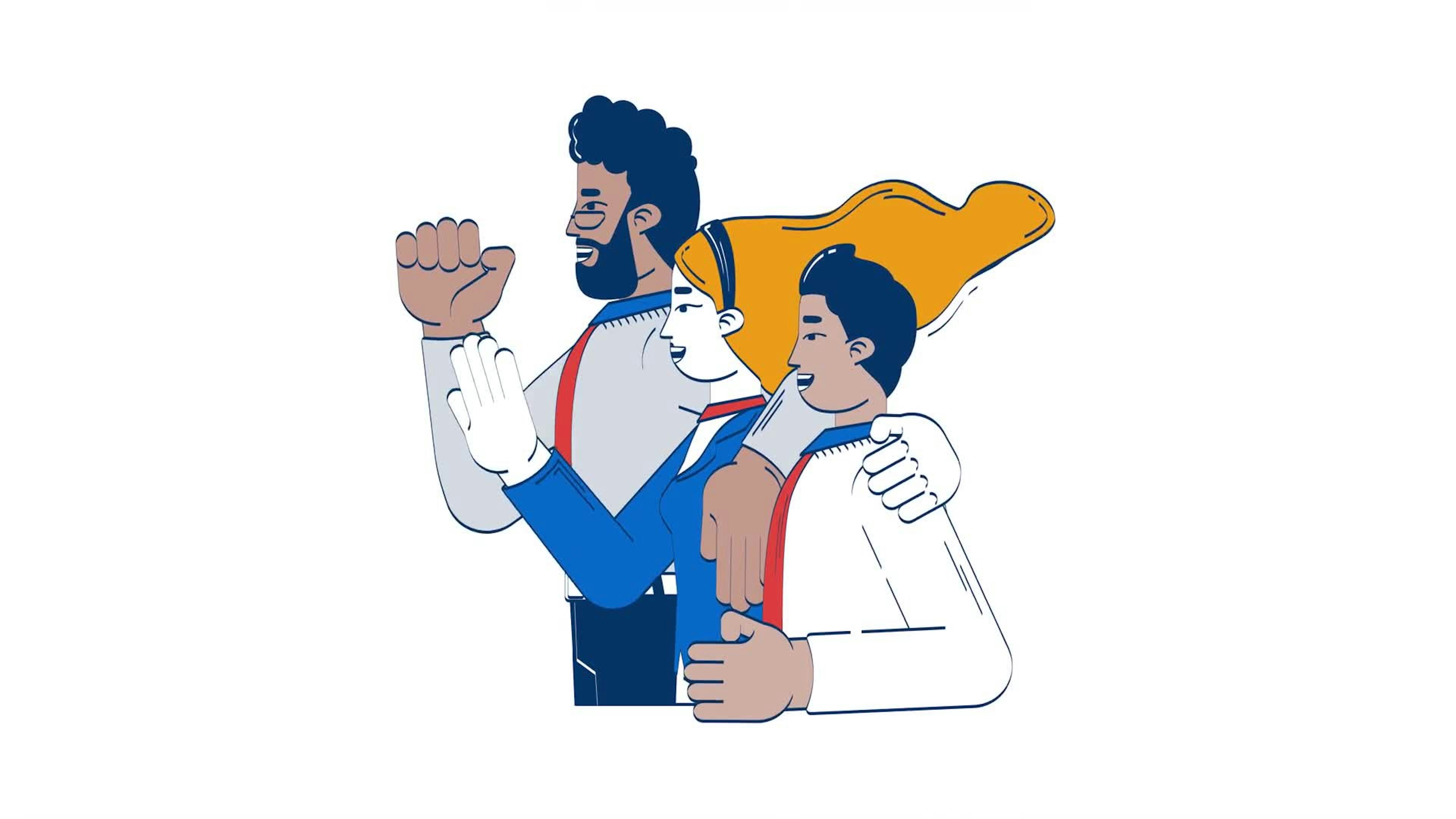 Celebrating Team Diverse Doodle