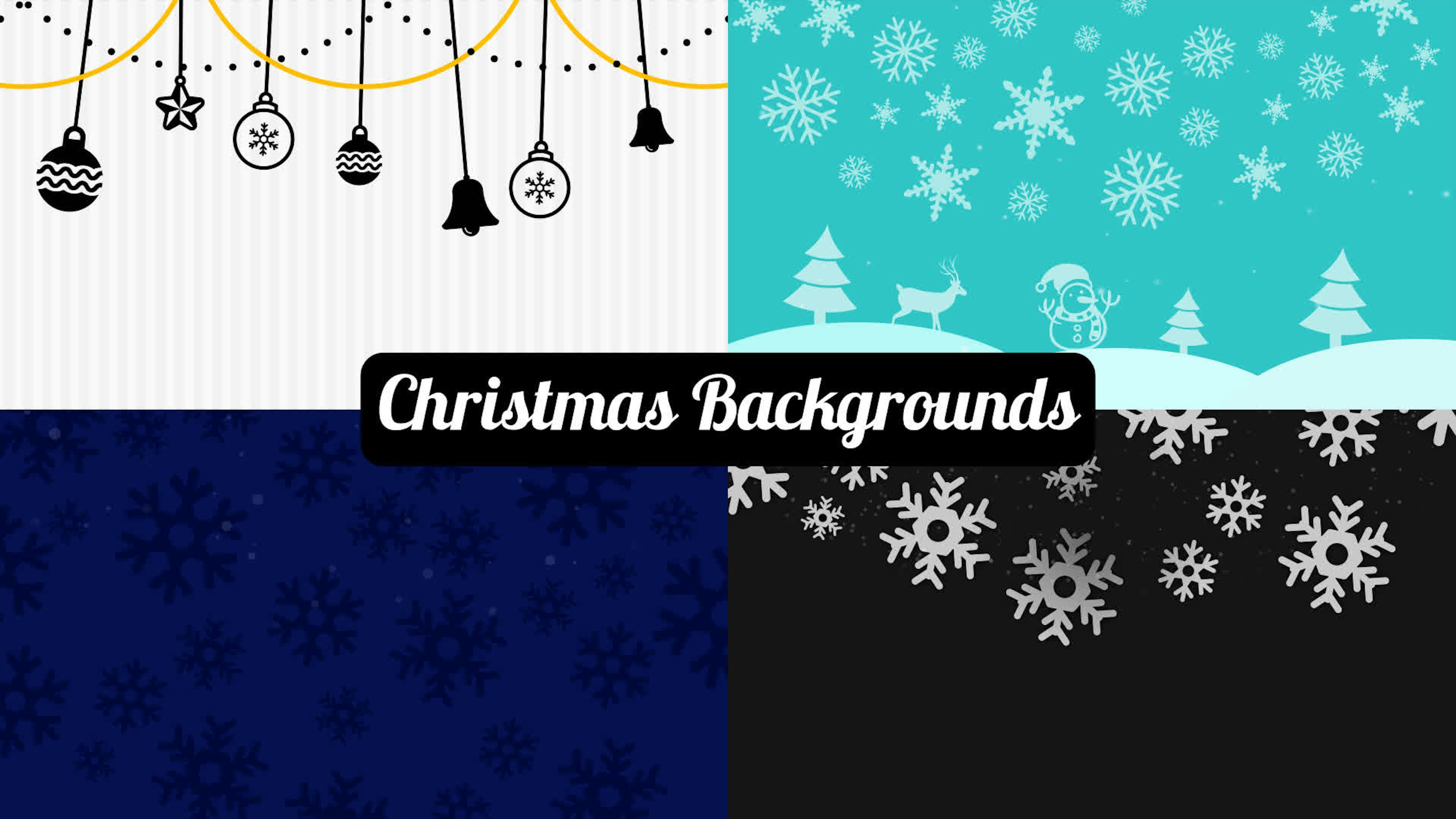 Christmas Backgrounds Pack