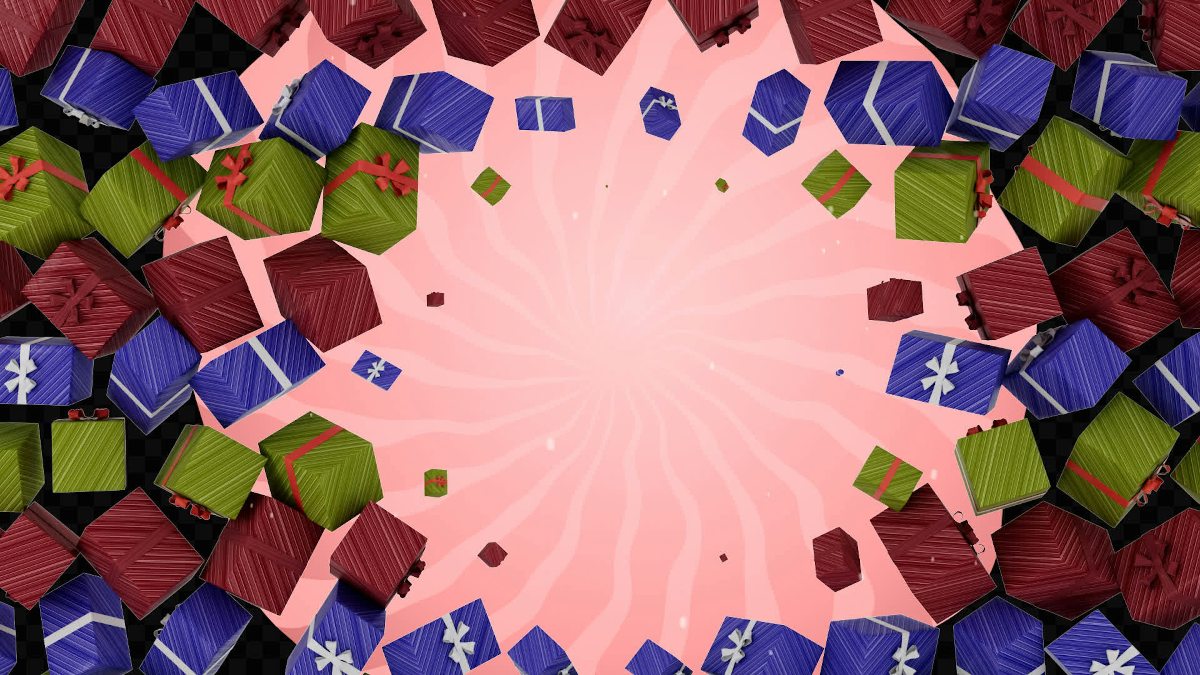 Christmas Gift Boxes Transition