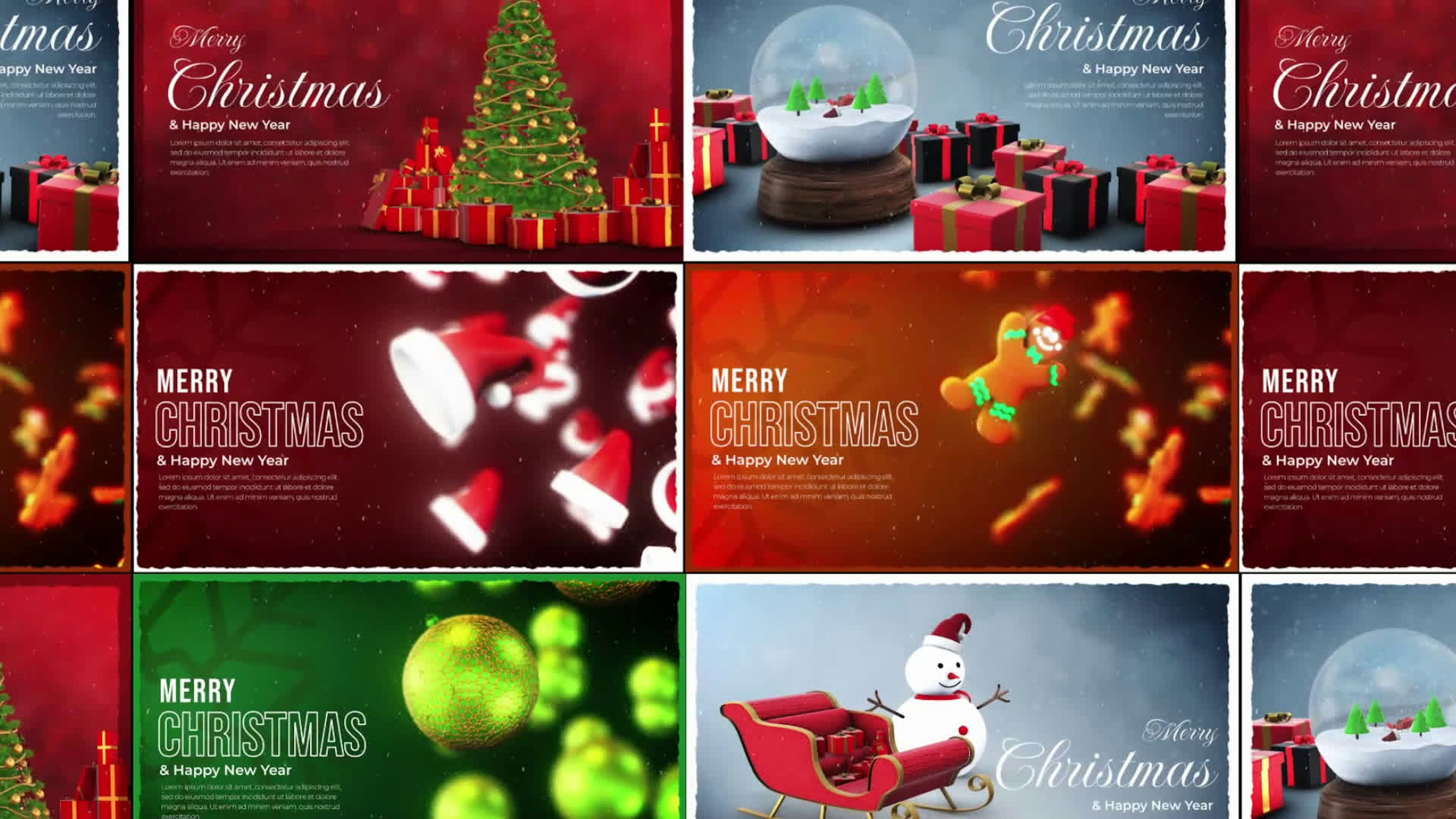 Christmas Greeting Pack