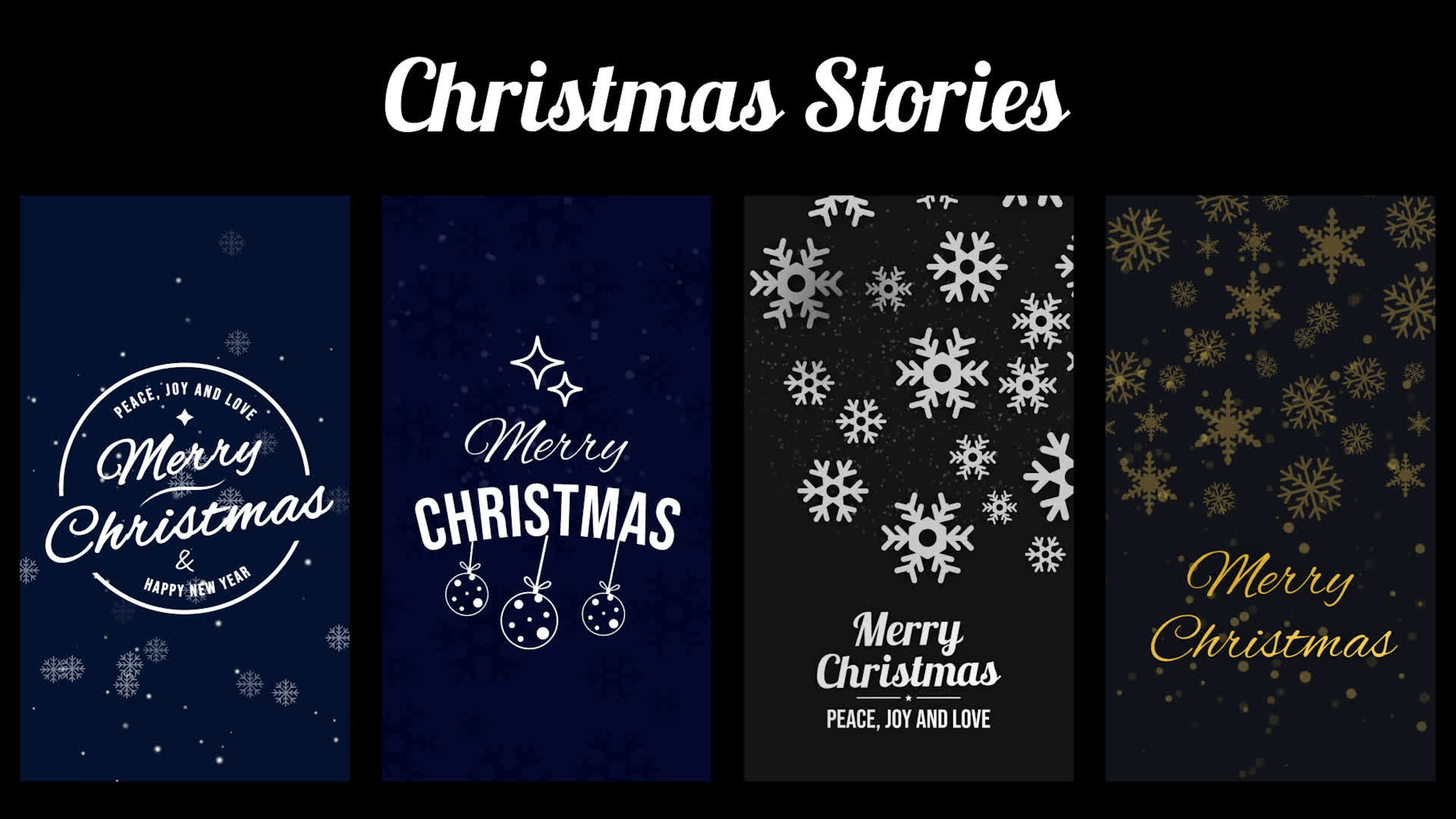 Christmas Instagram Stories Vertical