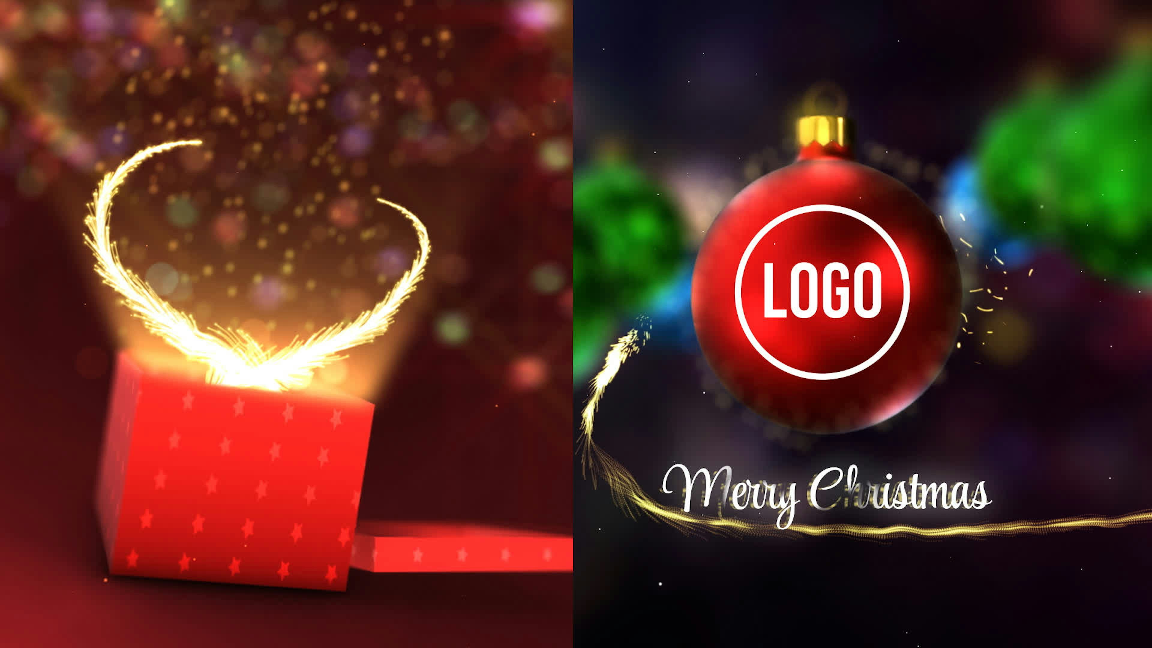 Christmas Magic Logo Reveal