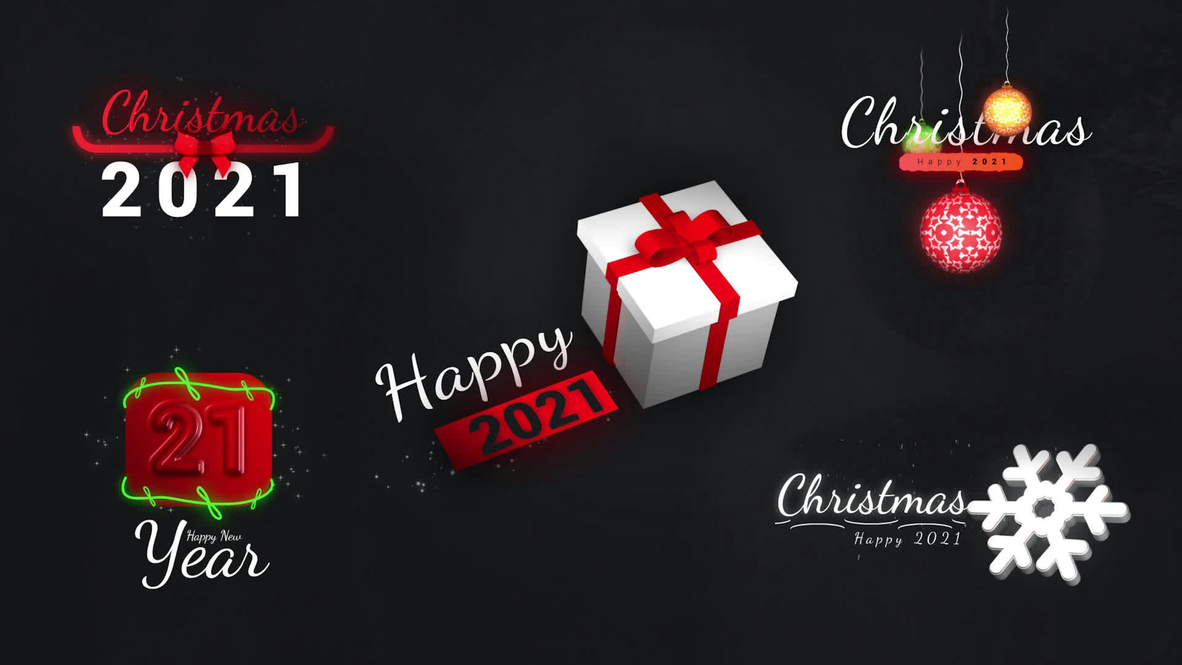 Christmas Motion Titles