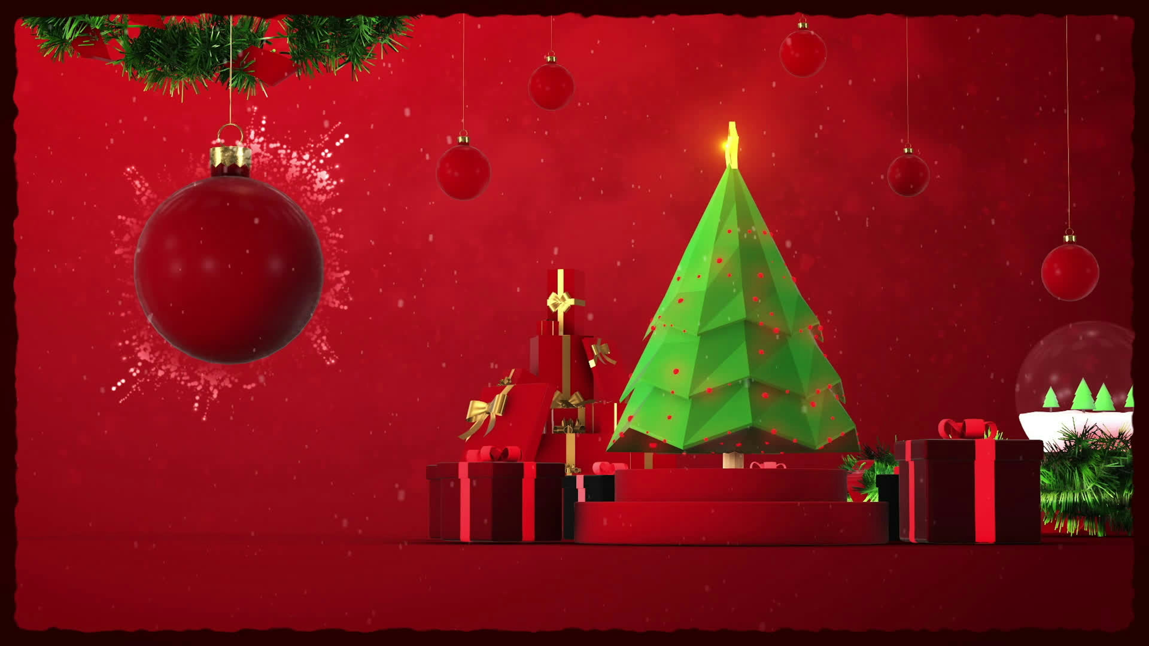 Christmas Tree Background