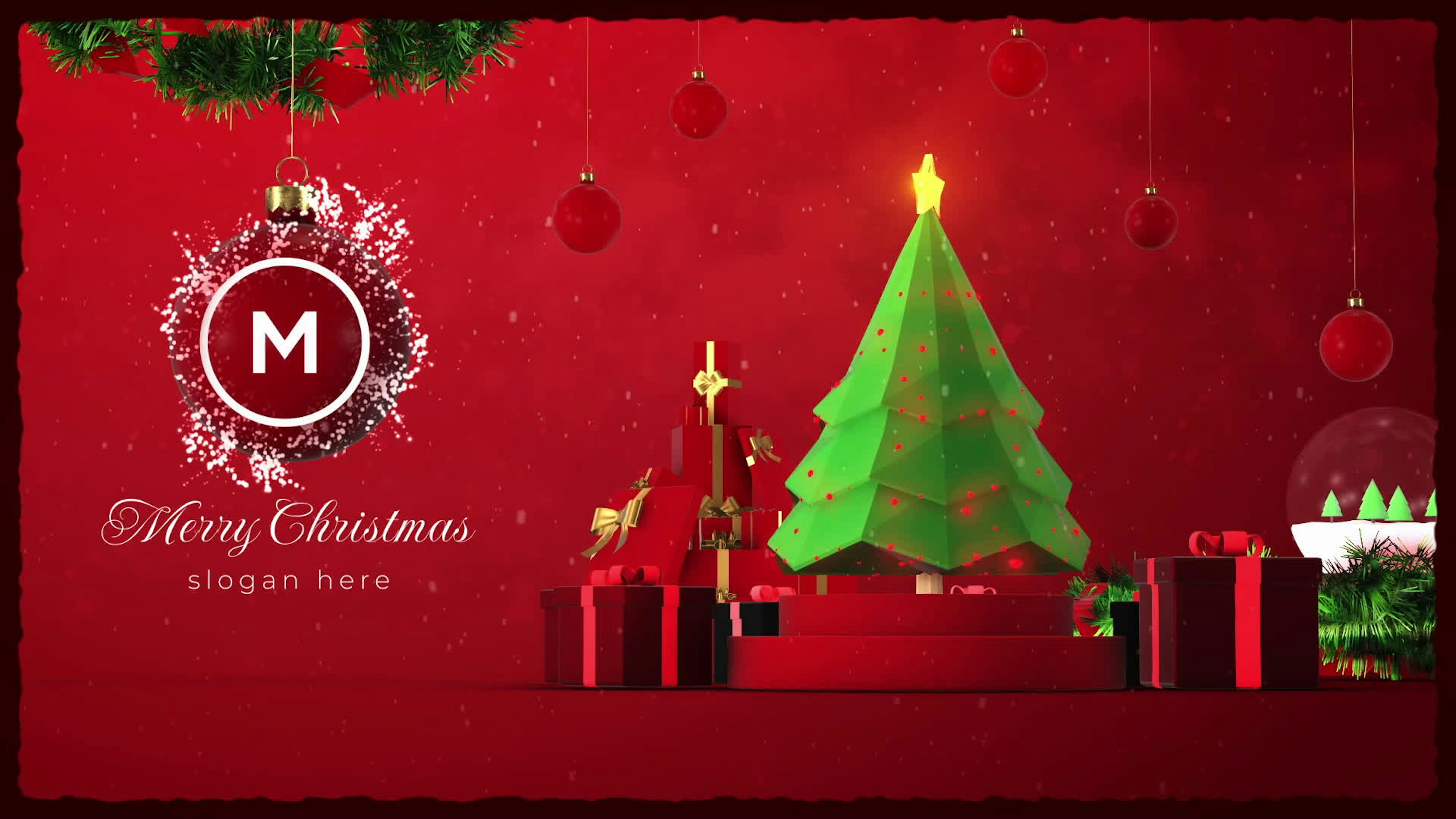 Christmas Tree Logo Reveal