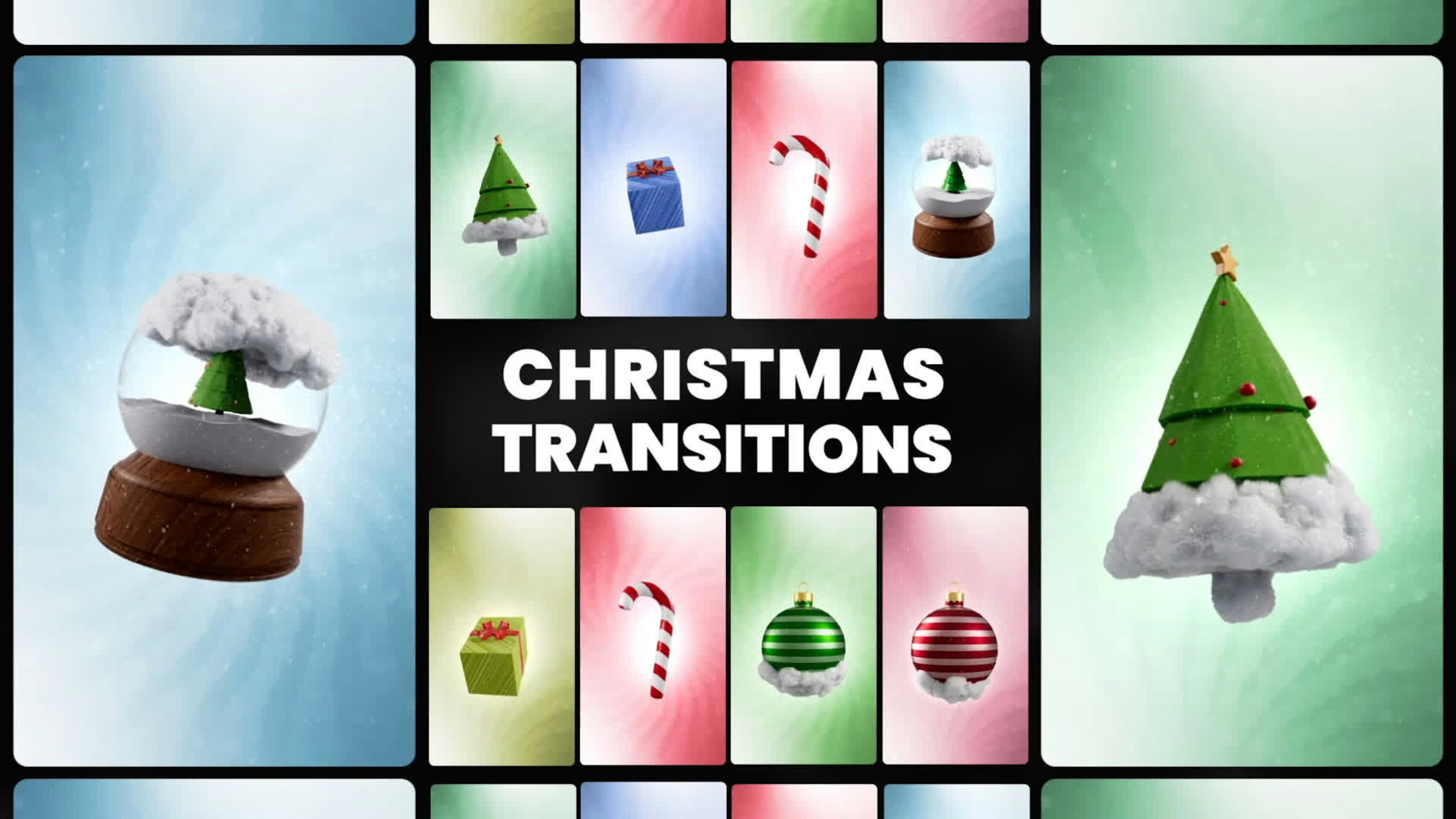 Christmas Vertical Transitions
