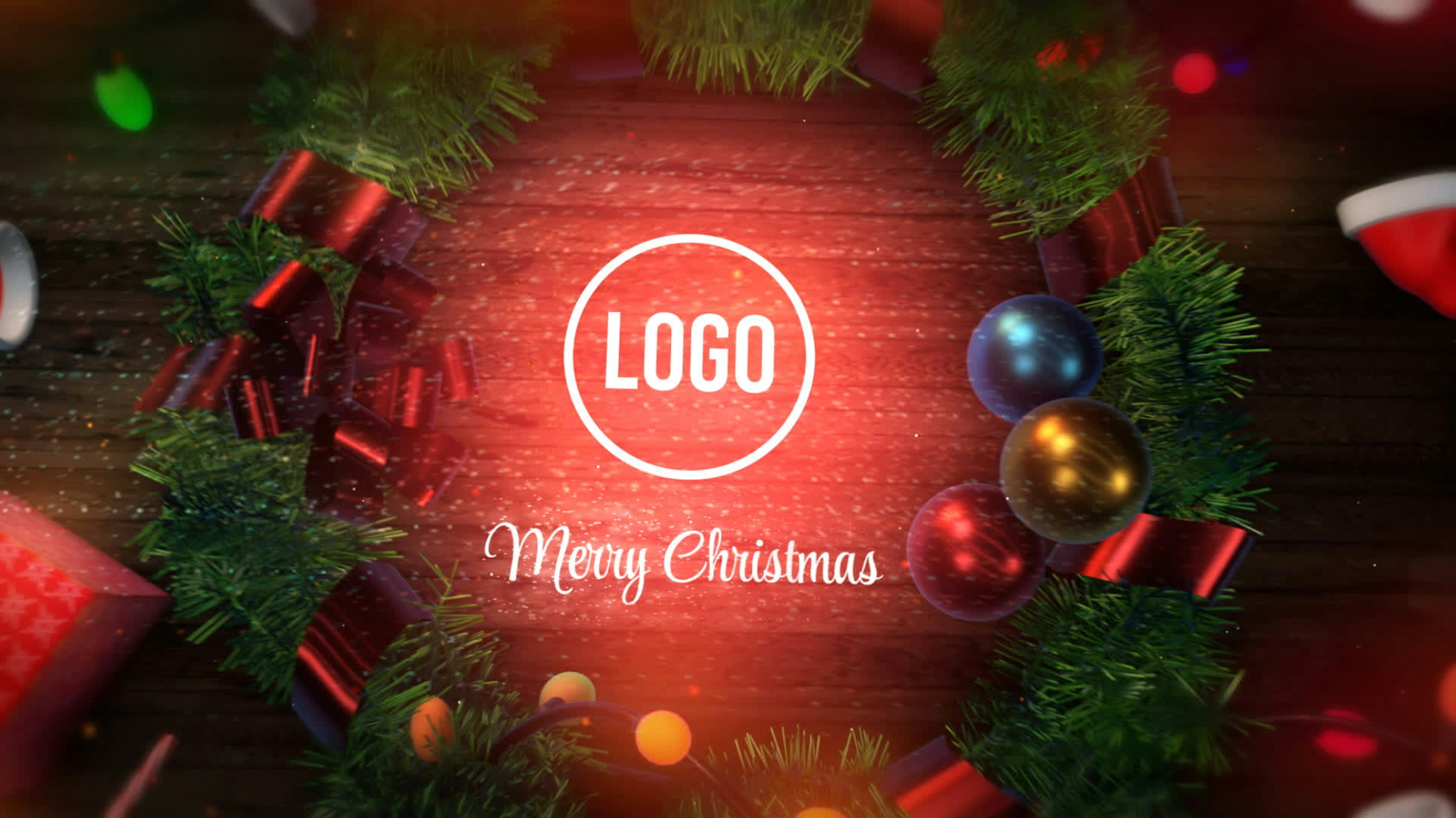 Christmas Vibe Logo Reveal