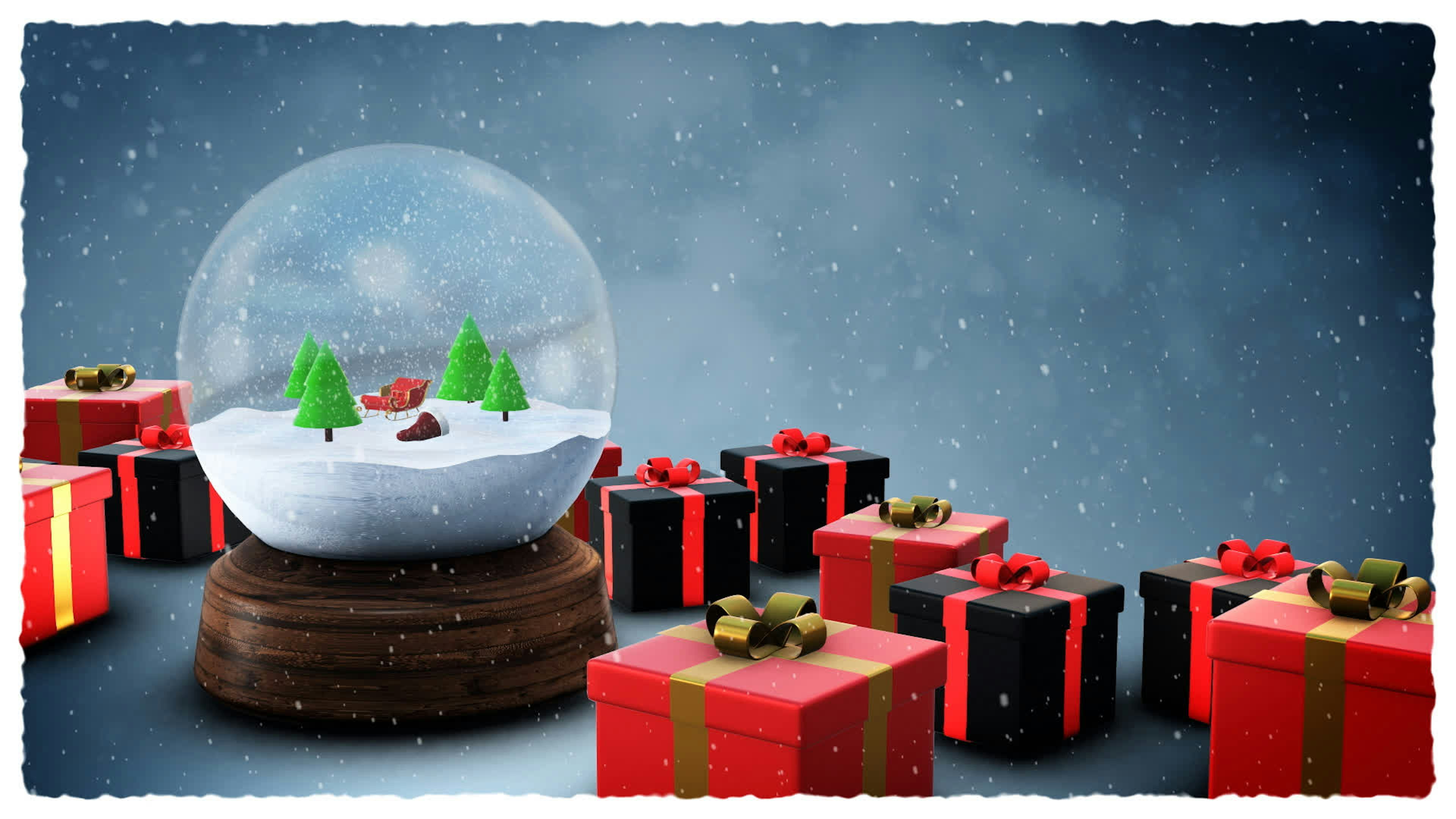 Christmas Winter Background