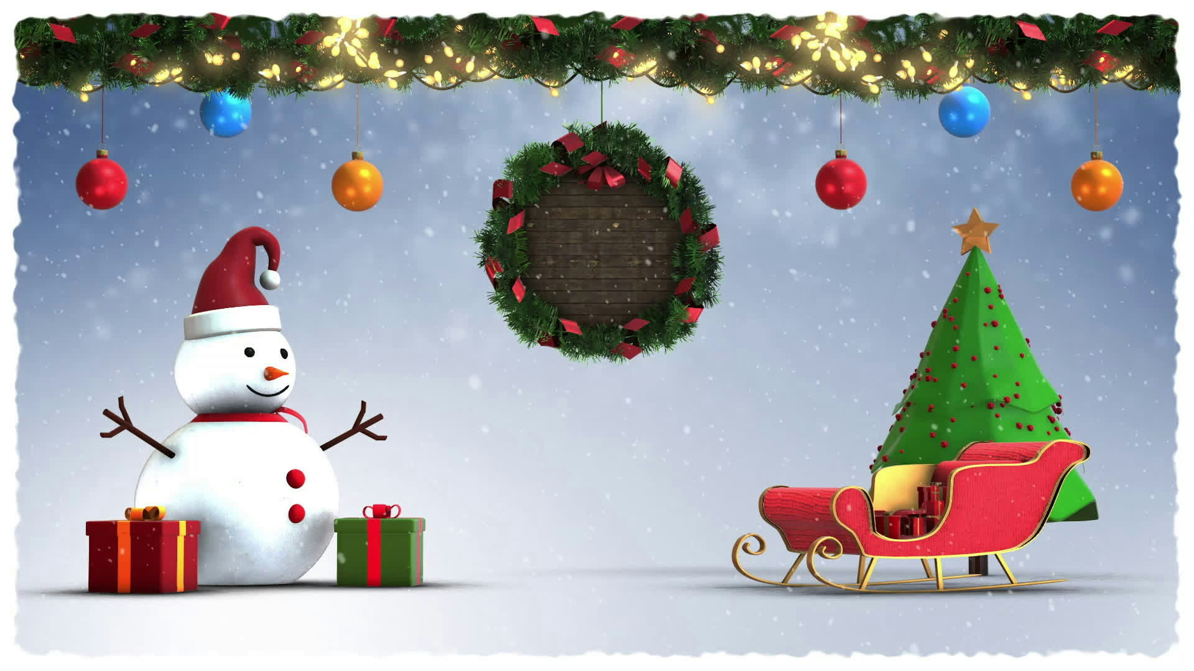 Christmas Winter Revealer