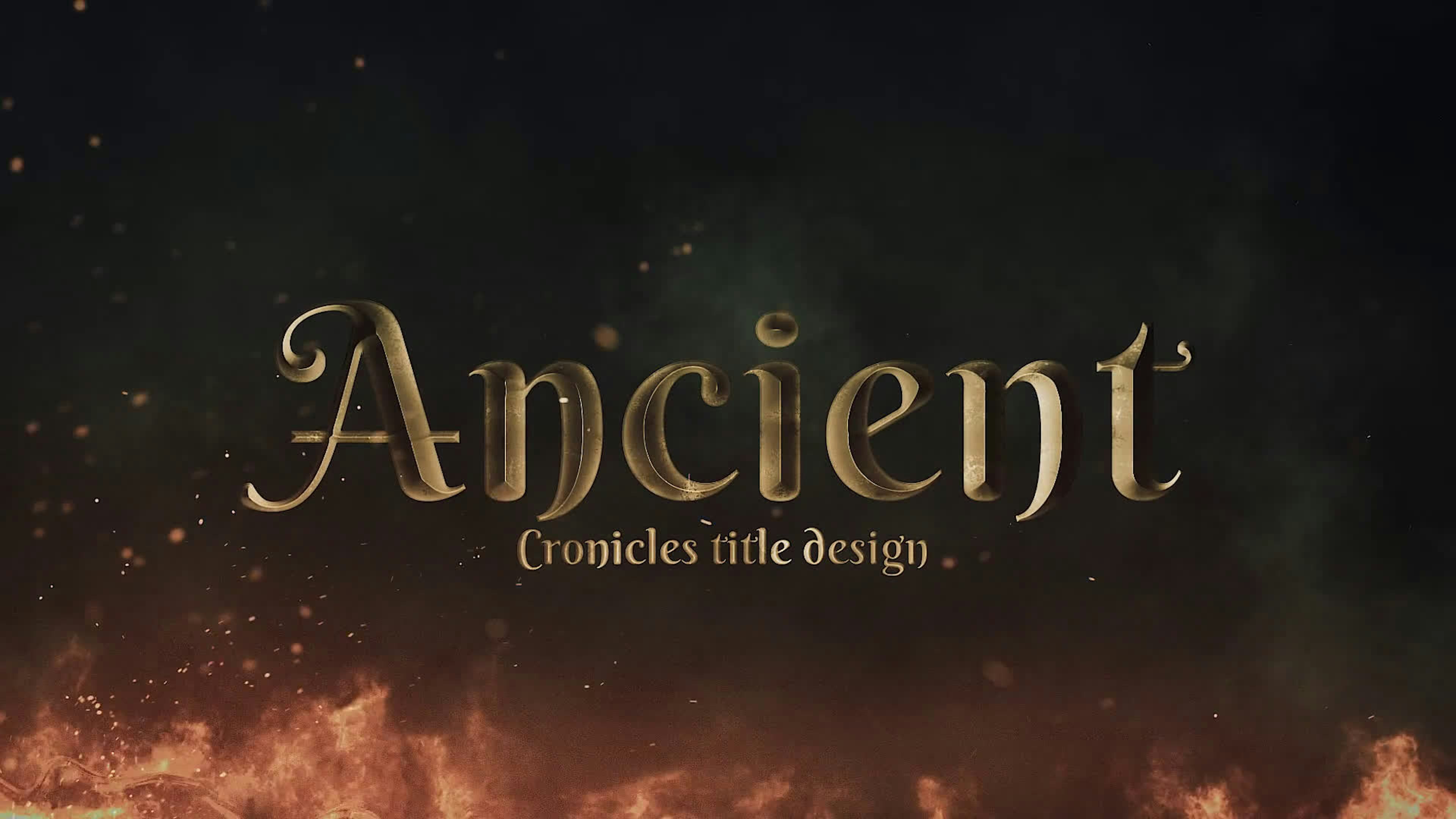 Chronicles Title Design
