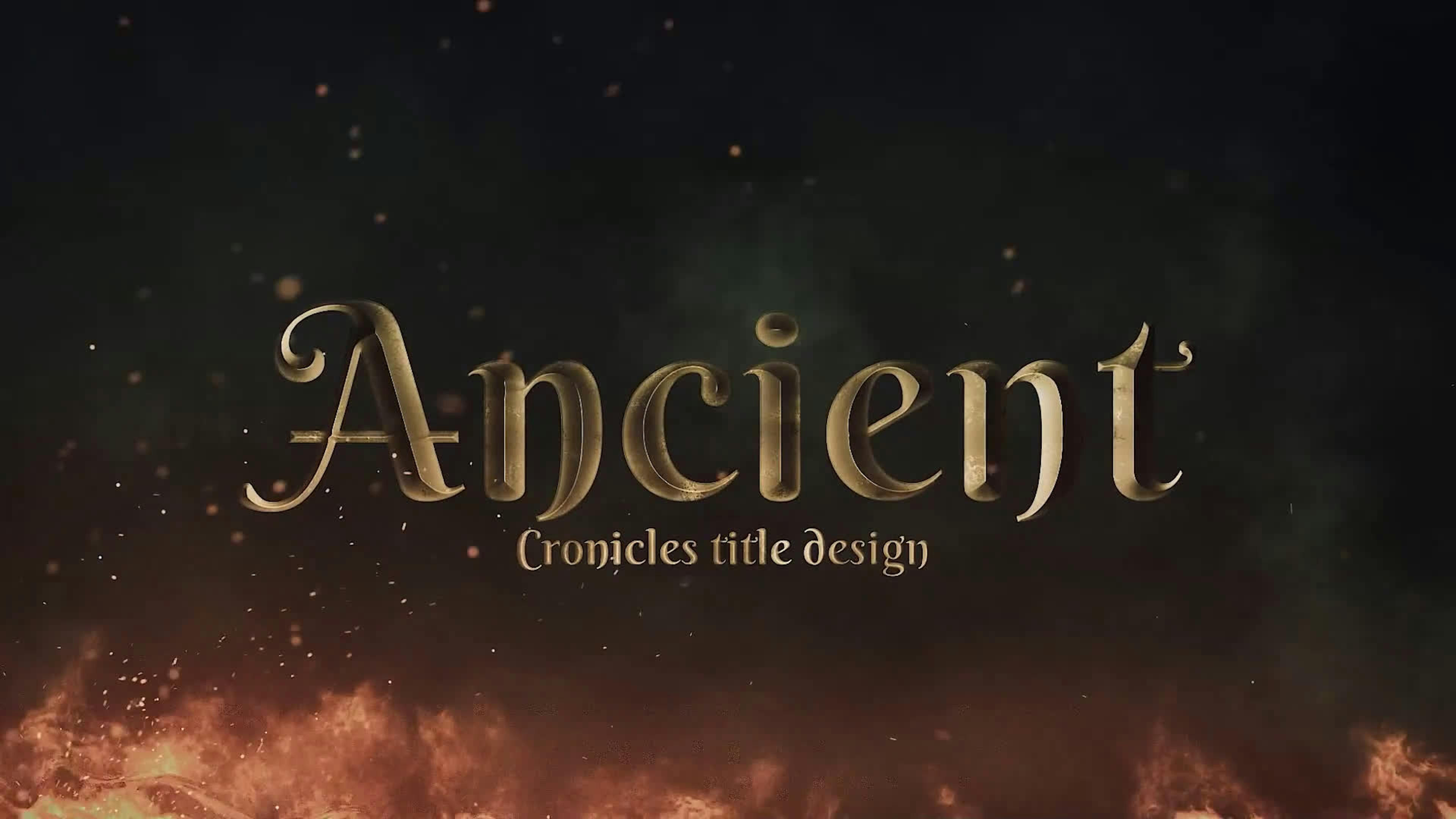 Chronicles Title Design