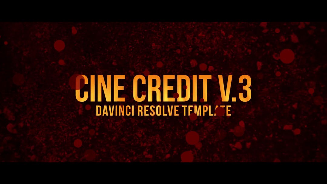 Simple Film Credits • Free DaVinci Resolve Template • Uppbeat